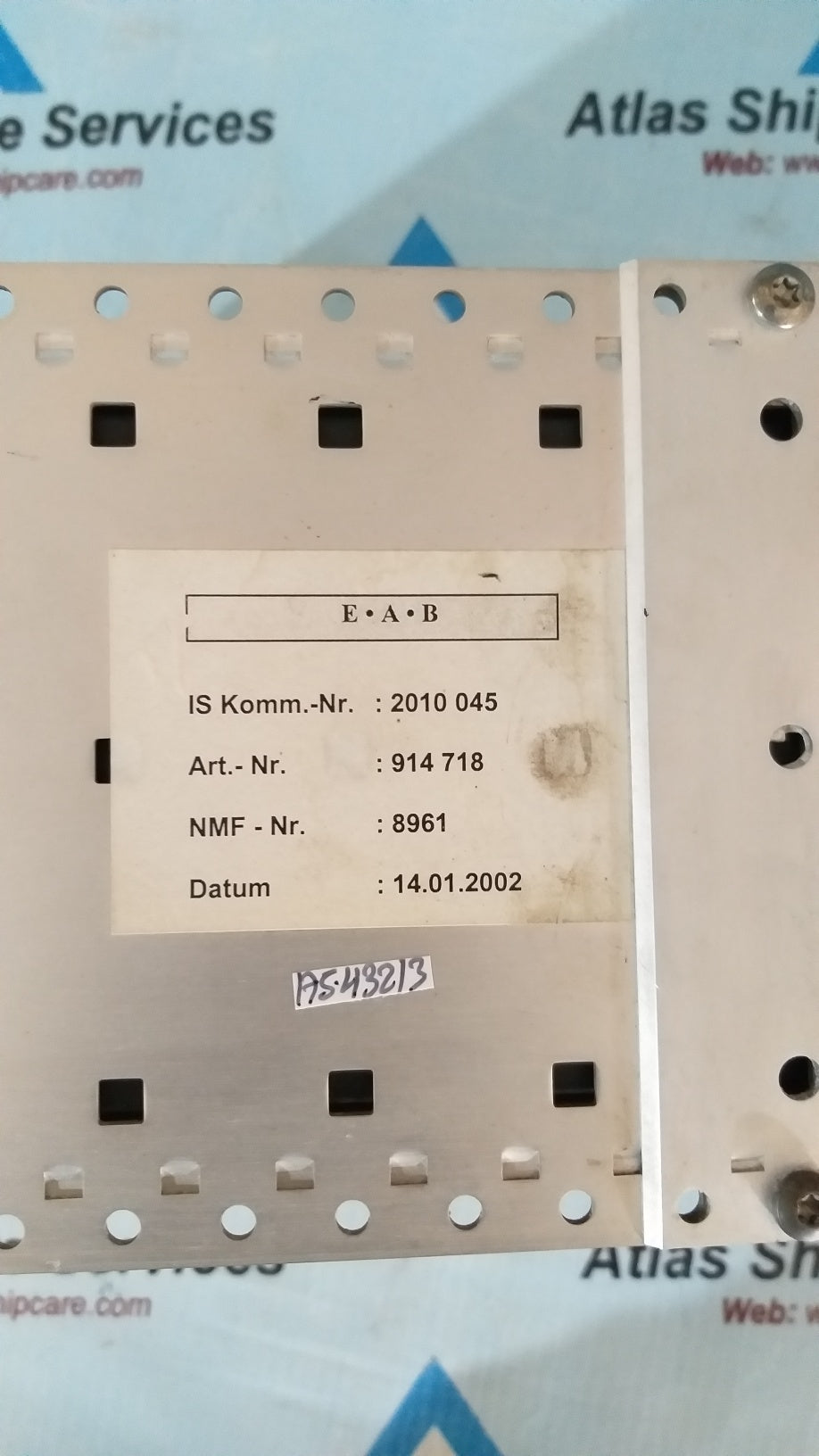 NMF Deck Crane 914 718 Control Panel