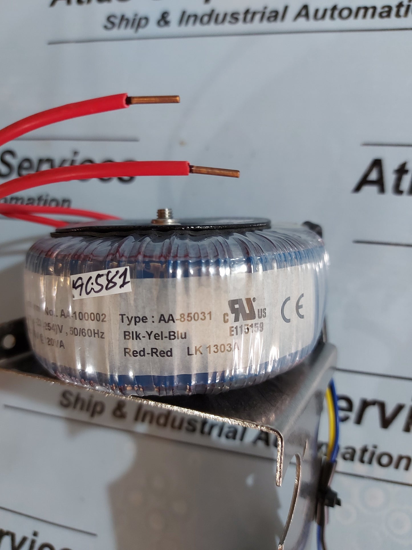 NORATEL AA-100002 TRANSFORMER 230-254V,50/60Hz