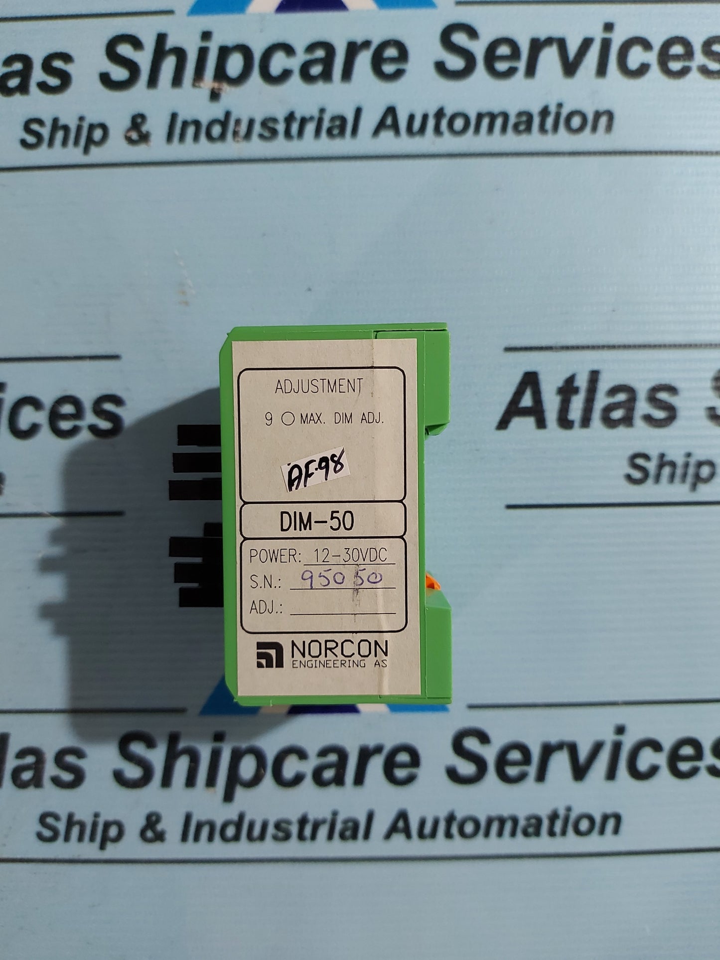 NORCON DIM-50 DIMMER UNIT WITH POTMETER