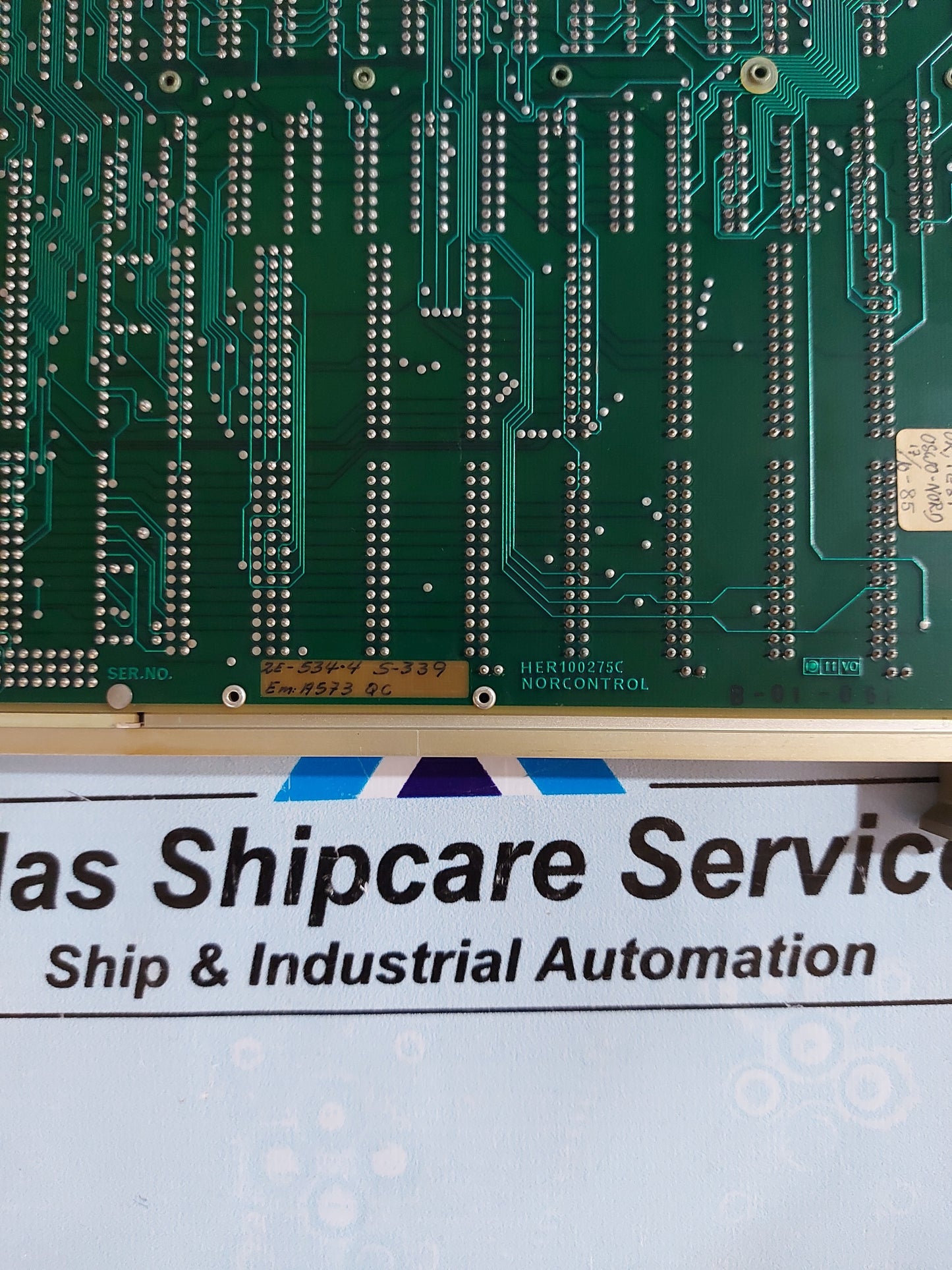 NORCONTROL 2E-534 PROCESSOR CARD 2 HER100275C