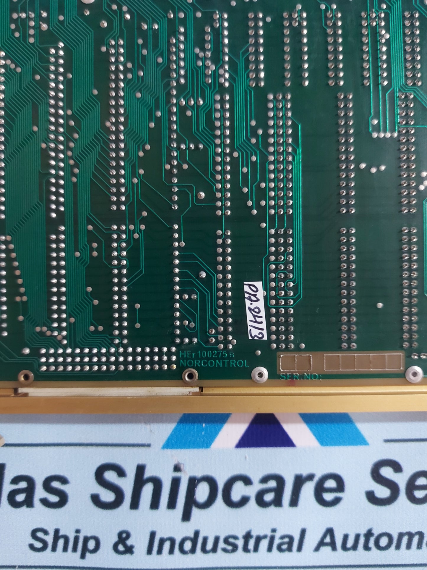 NORCONTROL 2E-543 PROCESSOR CARD 2 HER 100275B