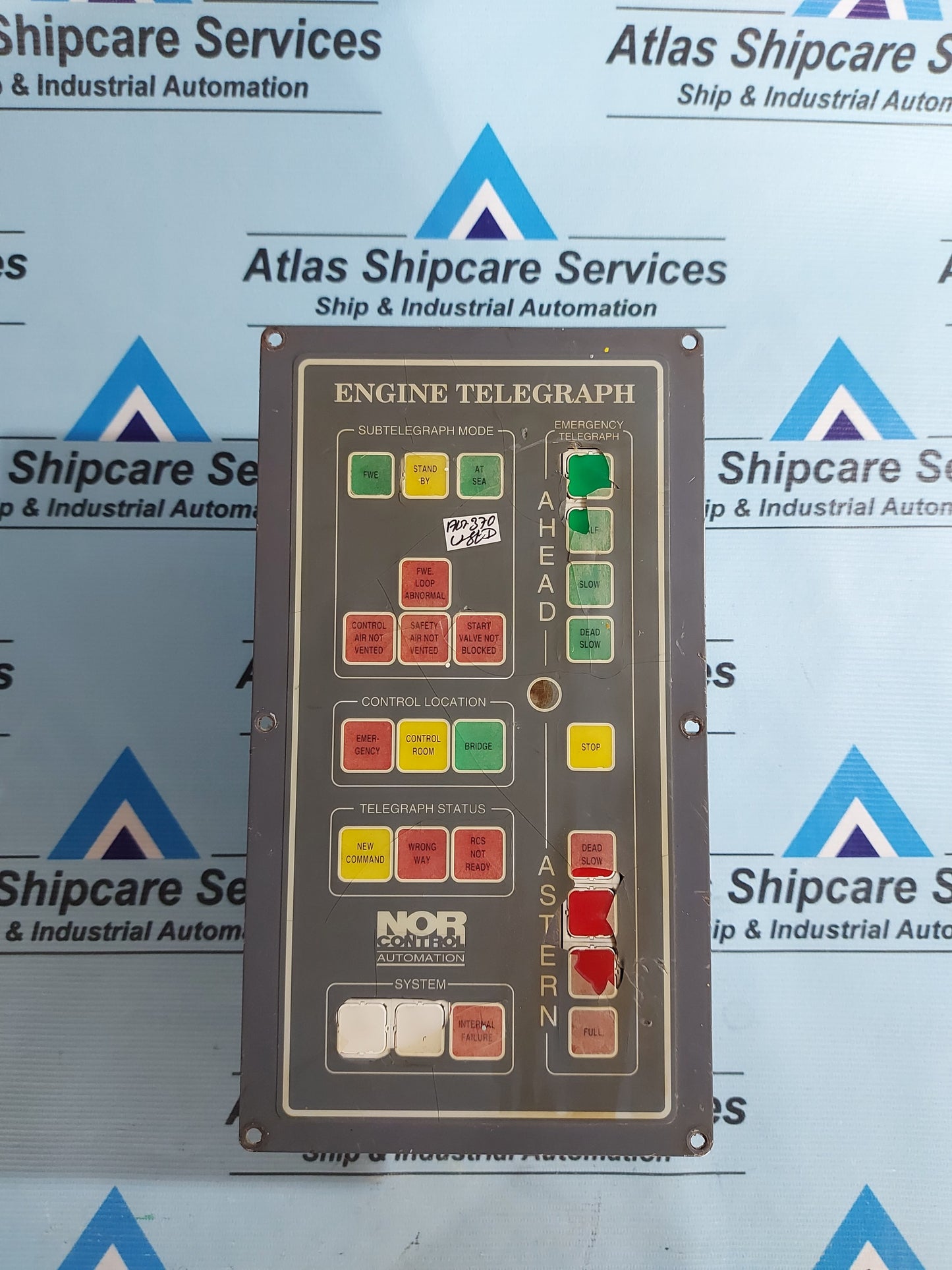 NORCONTROL ETU ENGINE TELEGRAPH UNIT AG370