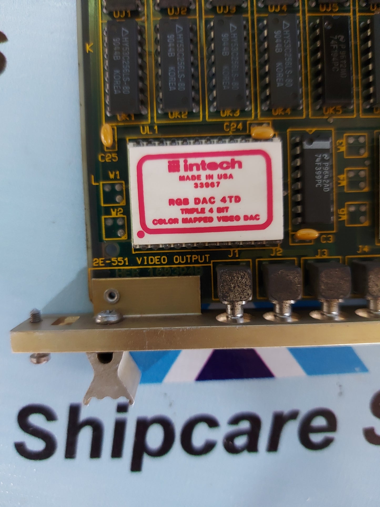 NORCONTROL HER 100394B 2E-551 VIDEO OUTPUT