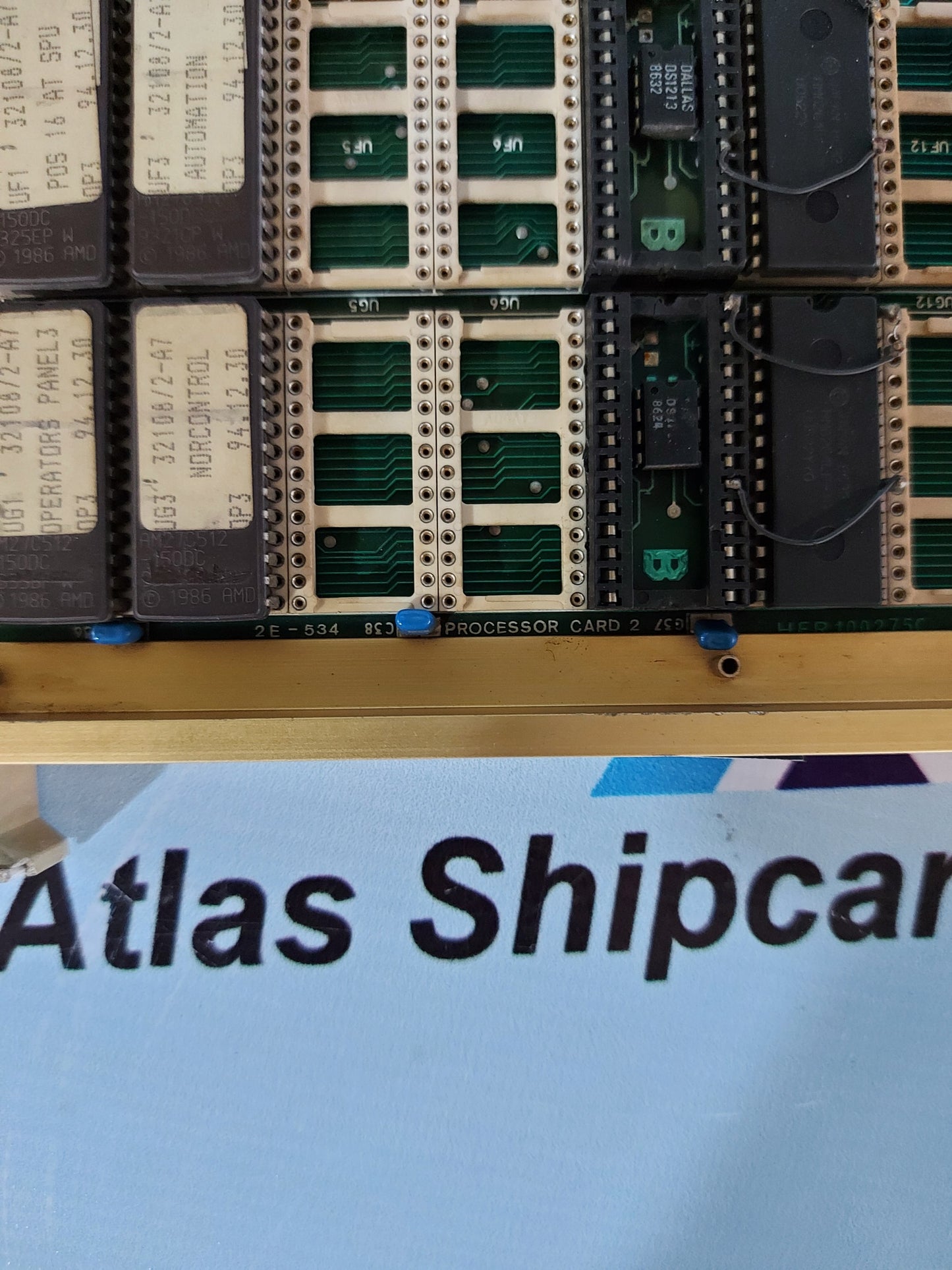 NORCONTROL HER100275C 2E-534 PROCESSOR CARD