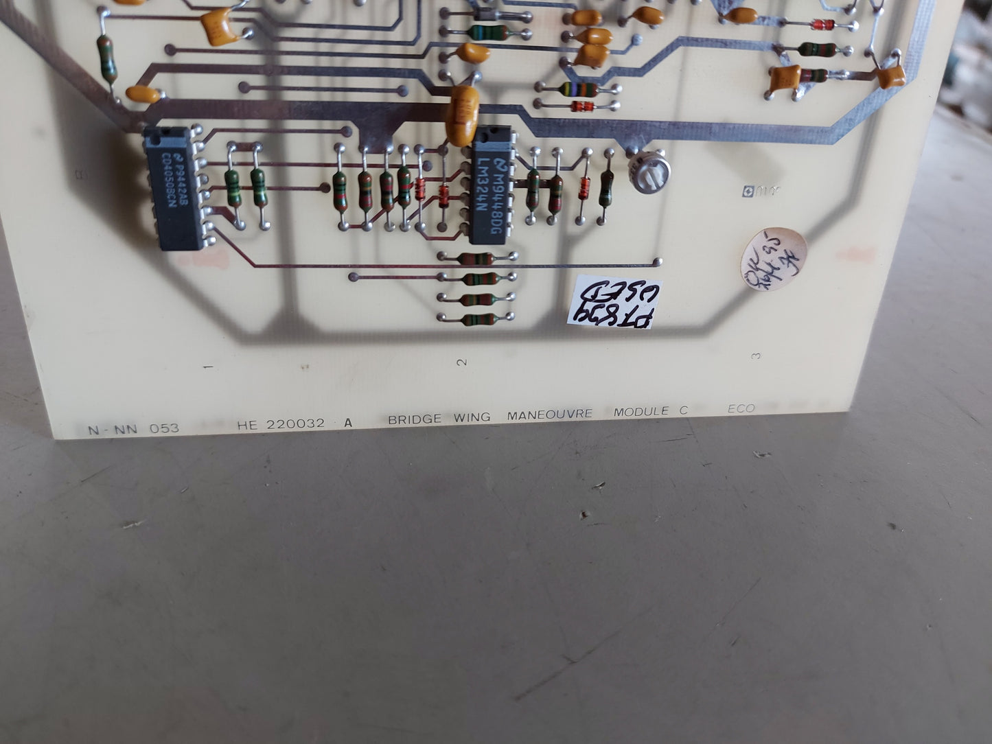 NORCONTROL N-NN 053 BRIDGE WING MANEOUVRE MODULE C