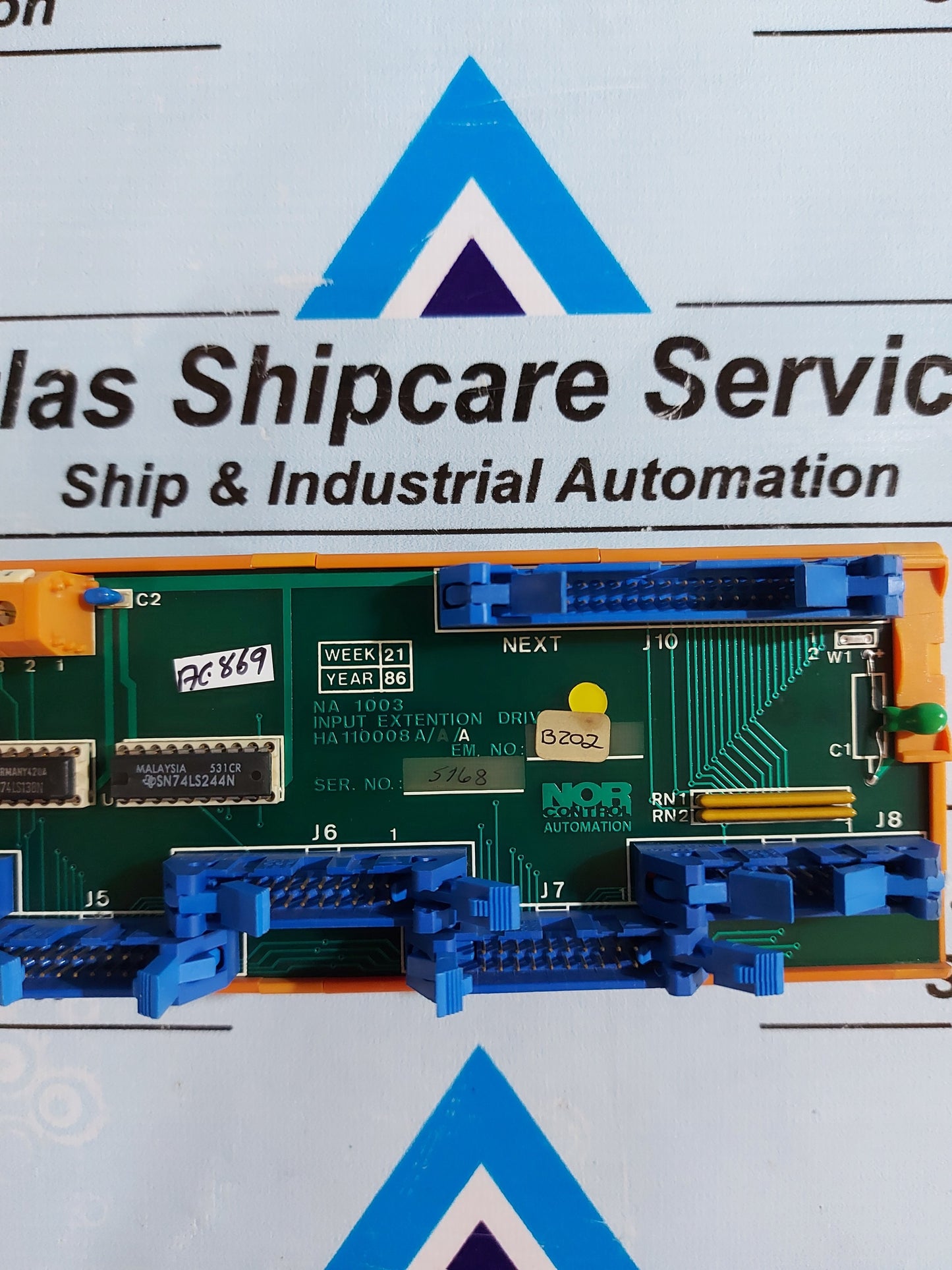 NORCONTROL NA 1003 INPUT EXENTION DRIVE HA 110008A/A