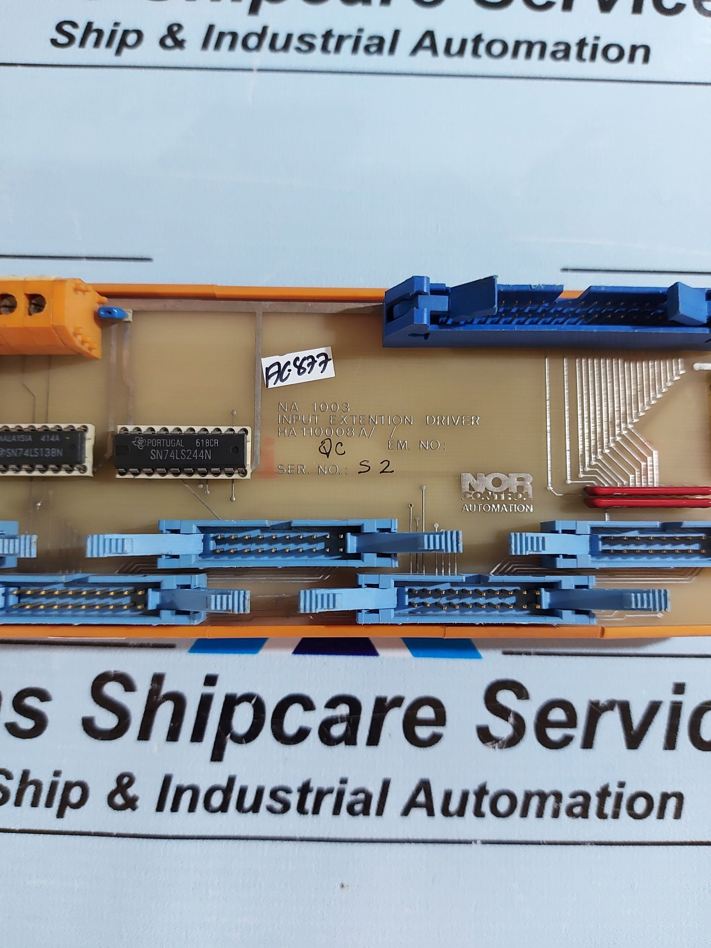 NORCONTROL NA 1003 INPUT EXTENTION DRIVER HA 110008 A