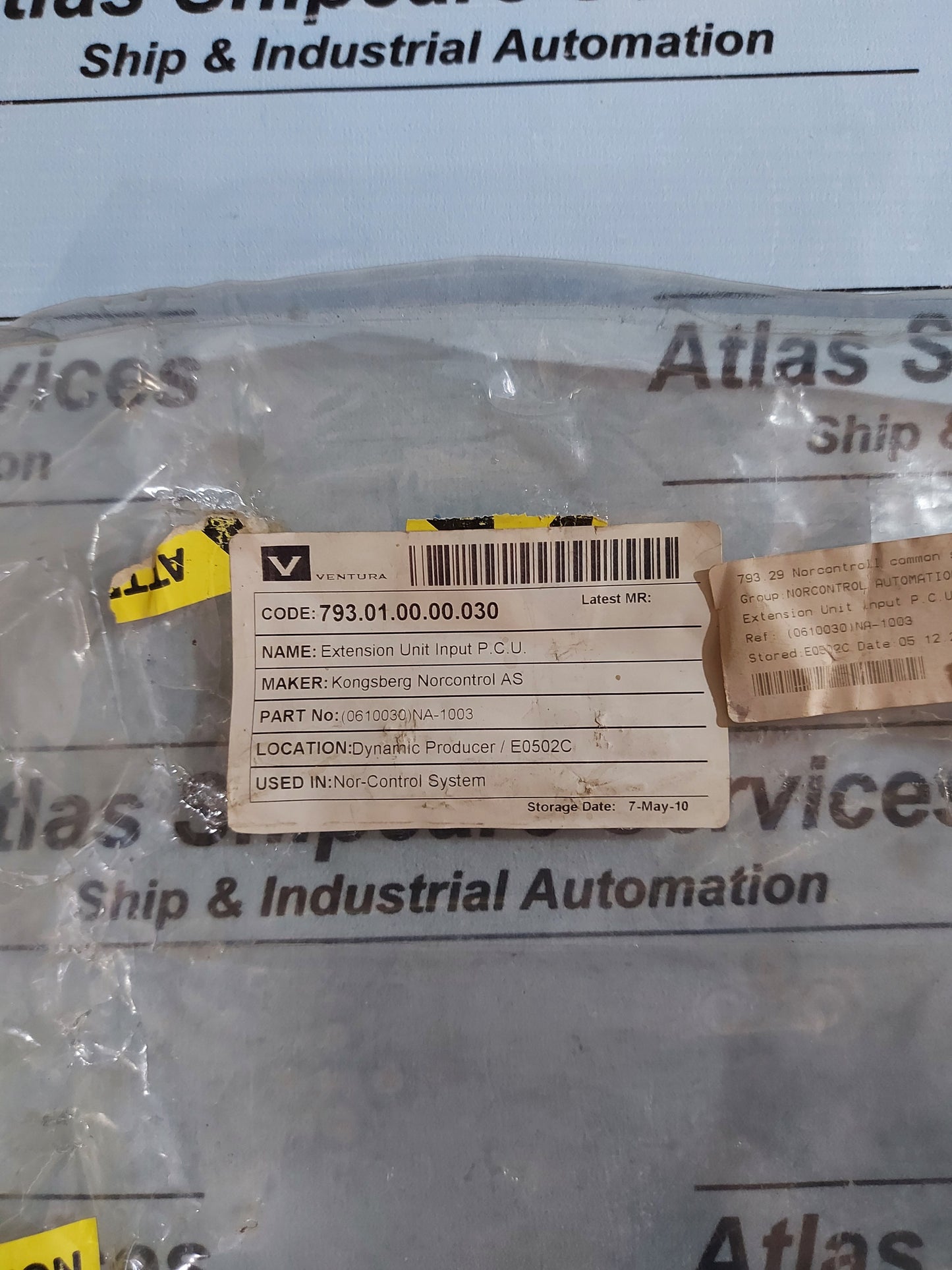 NORCONTROL NA 1003 INPUT EXTENTION DRIVER HA 110008A/A