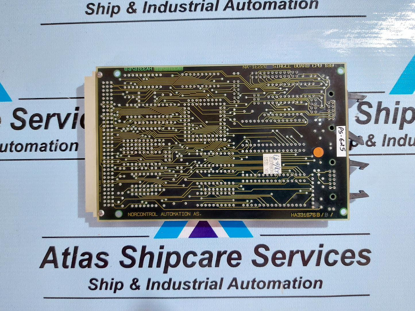 NORCONTROL NA-1E220 SINGLE BOARD CPU 188 HA331676B/B/B