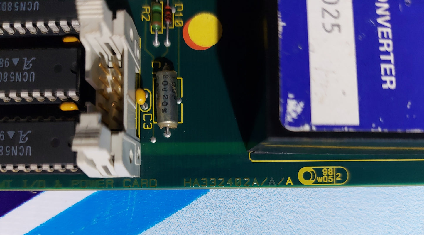 NORCONTROL NA-1E222 EMT I/O & POWER CARD HA332402A/A/A