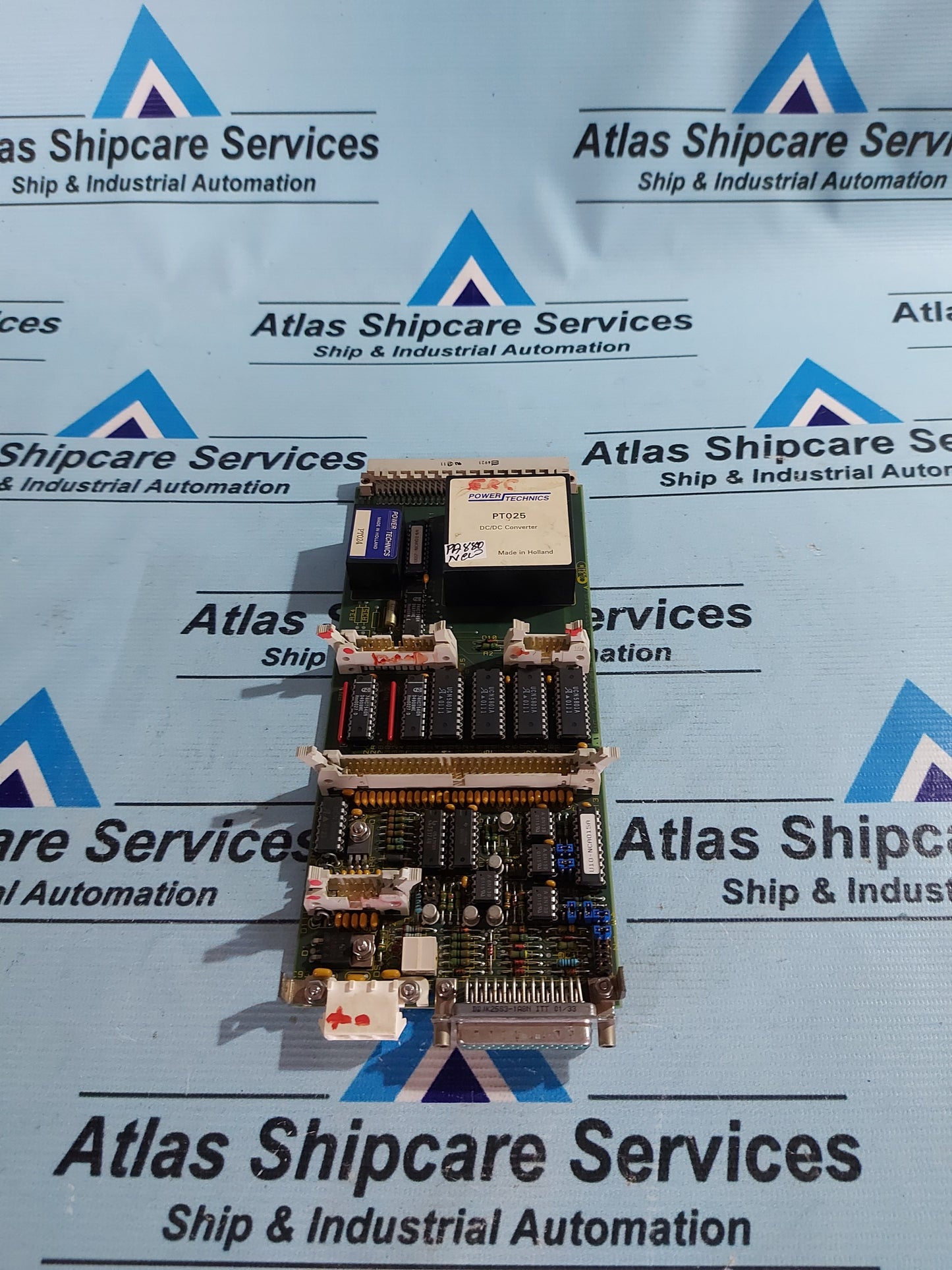 NORCONTROL NA-1E222.1 EMT I/O & POWER CARD HA332402A/A/A