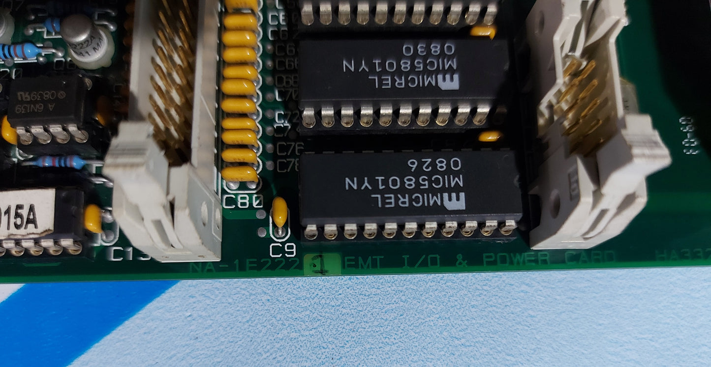 NORCONTROL NA-1E222.1 EMT I/O & POWER CARD HA332402A/A/A