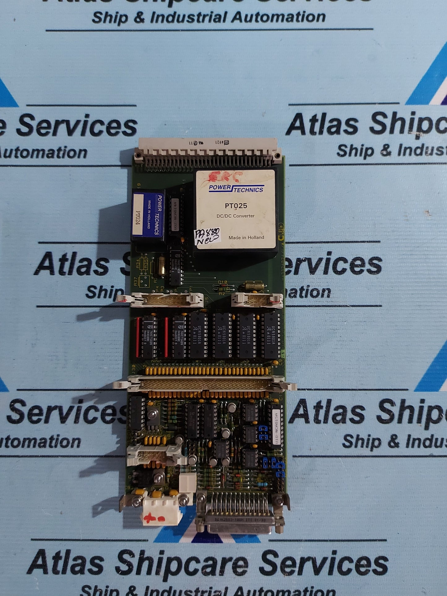 NORCONTROL NA-1E222.1 EMT I/O & POWER CARD HA332402A/A/A