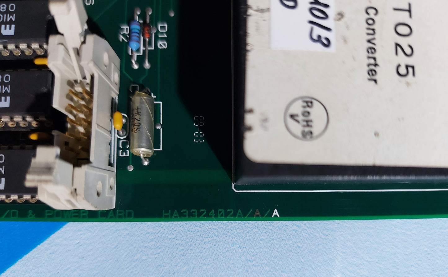 NORCONTROL NA-1E222.1 EMT I/O & POWER CARD HA332402A/A/A