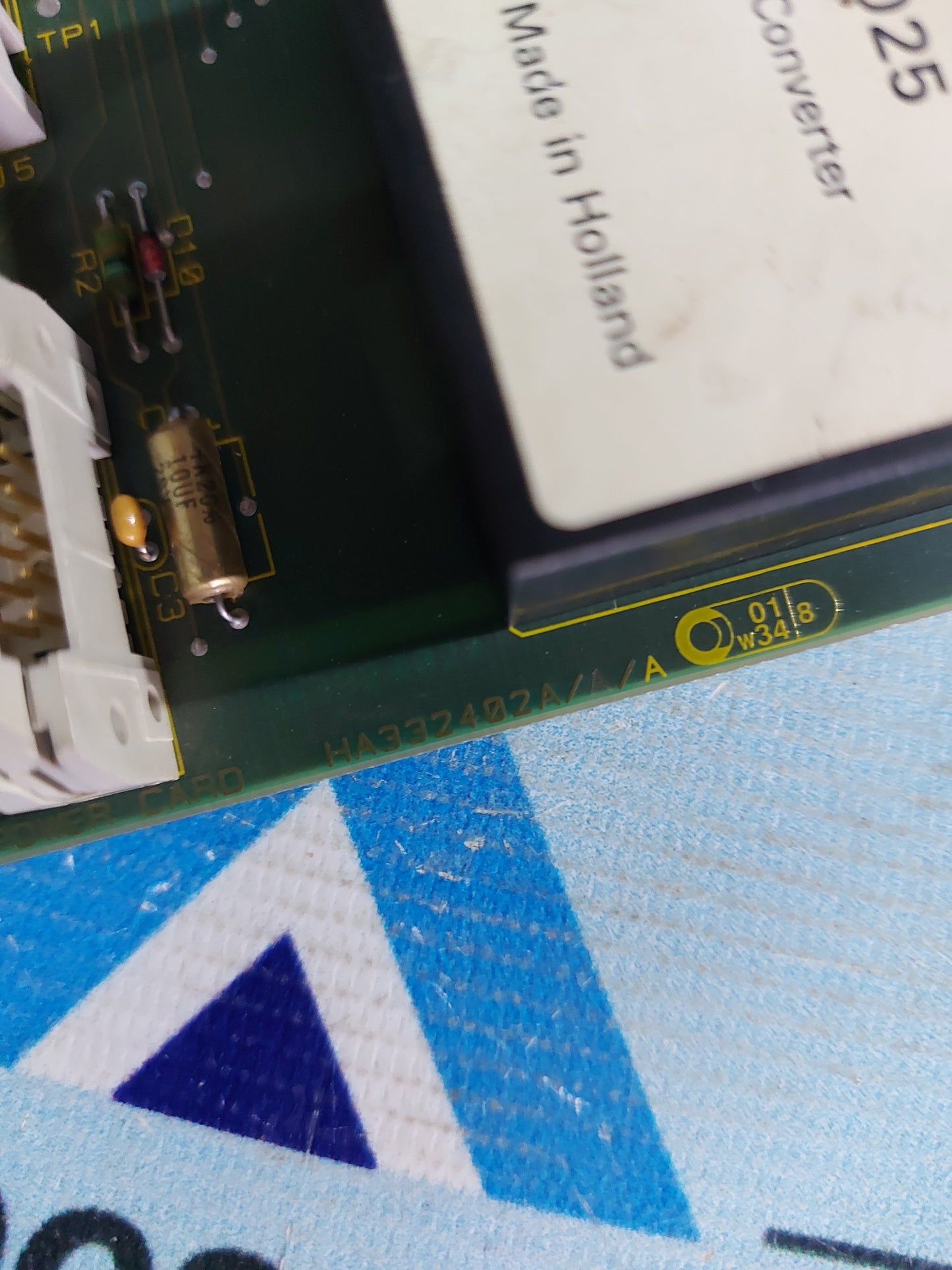 NORCONTROL NA-1E222.1 EMT I/O & POWER CARD HA332402A/A/A