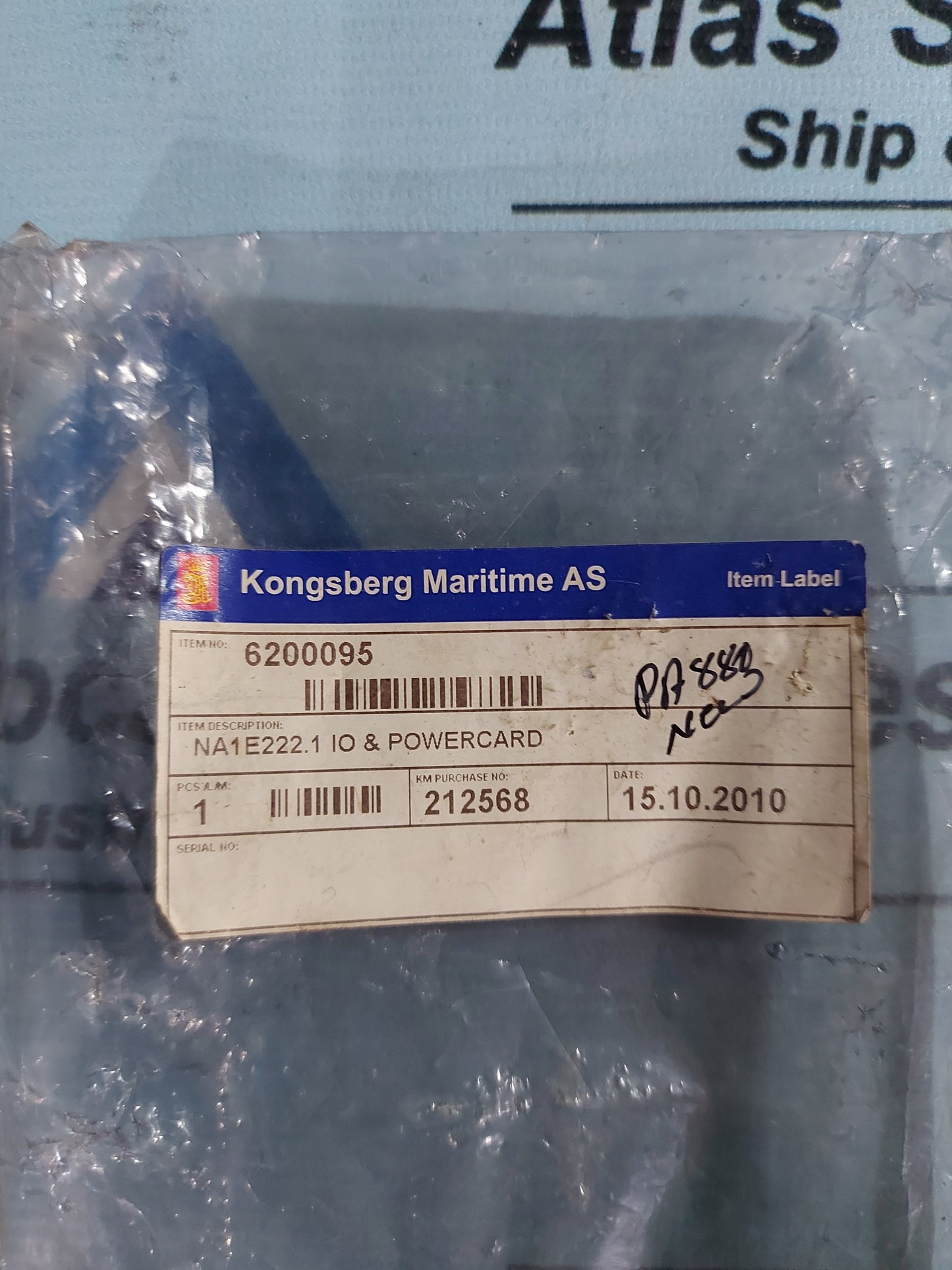 NORCONTROL NA-1E222.1 EMT I/O & POWER CARD HA332402A/A/A