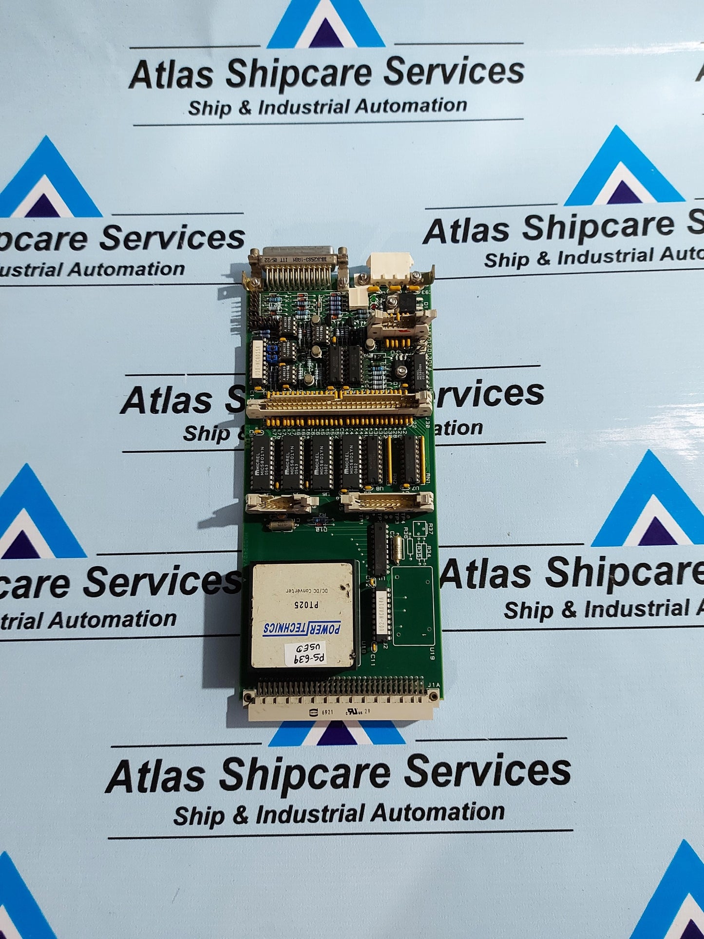 NORCONTROL NA-1E222.A EMT I/O & POWER CARD HA332402A/A/A
