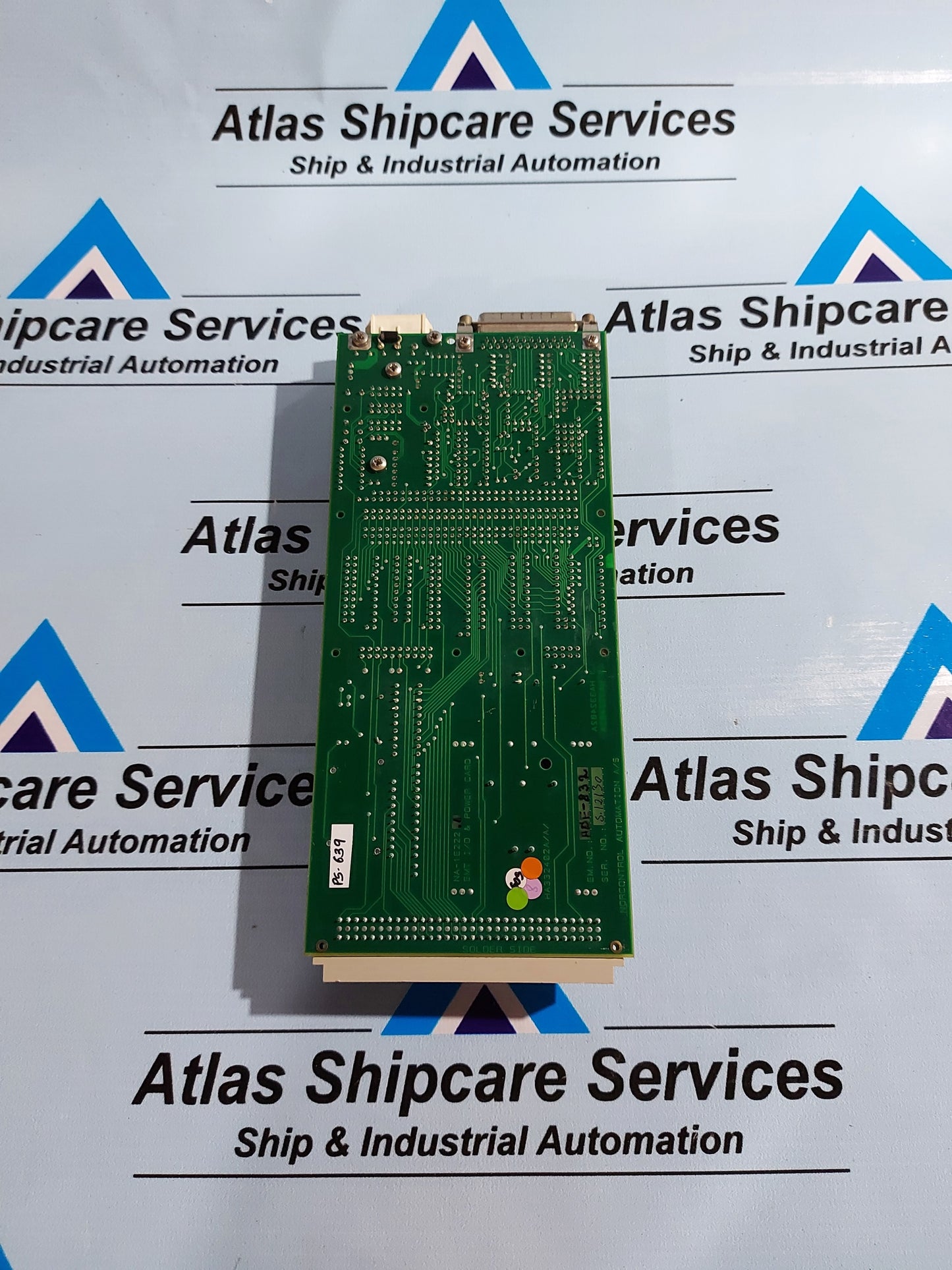 NORCONTROL NA-1E222.A EMT I/O & POWER CARD HA332402A/A/A