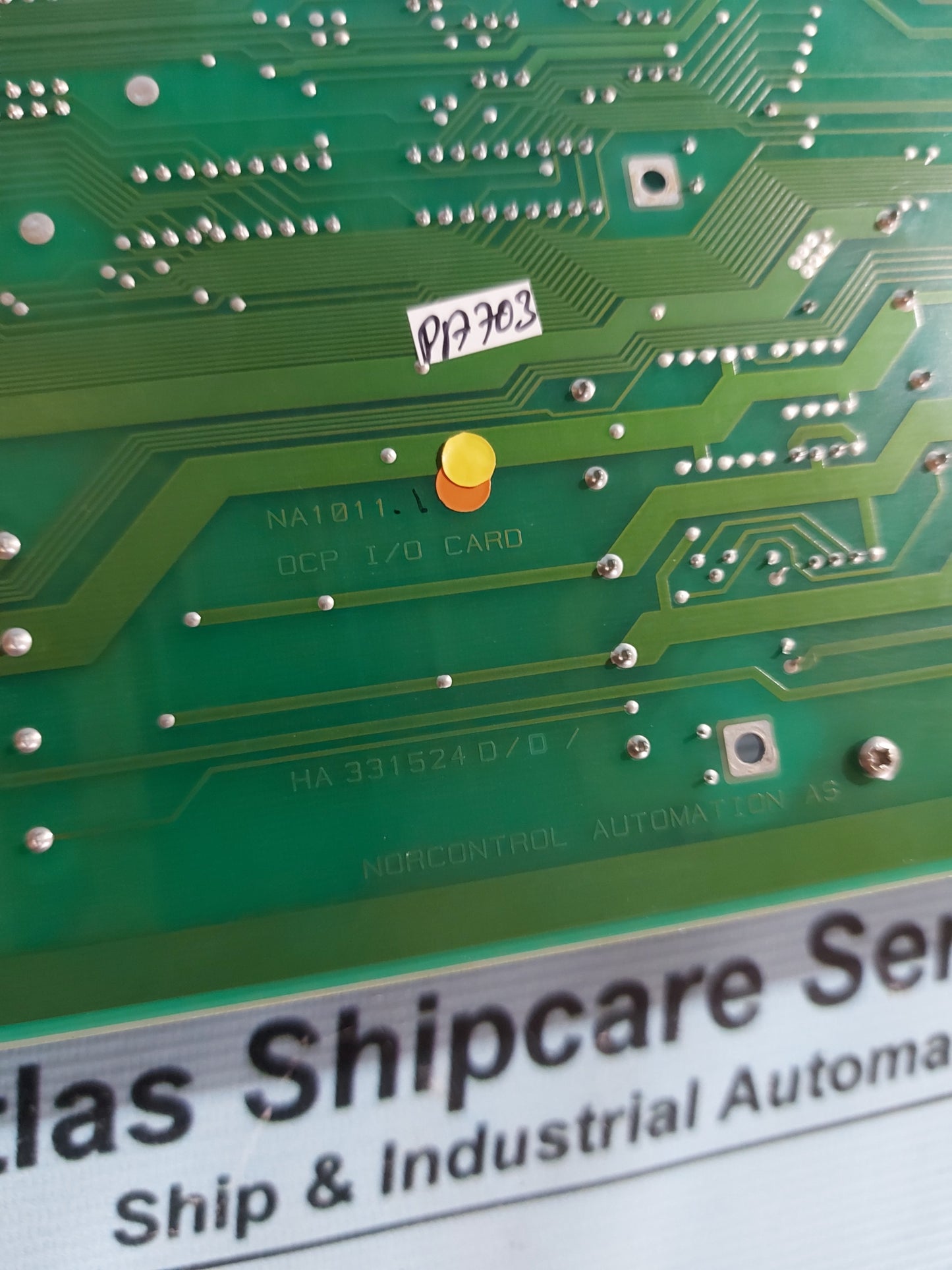 NORCONTROL NA1011.1 OCP I/C CARD HA331524D/D/D