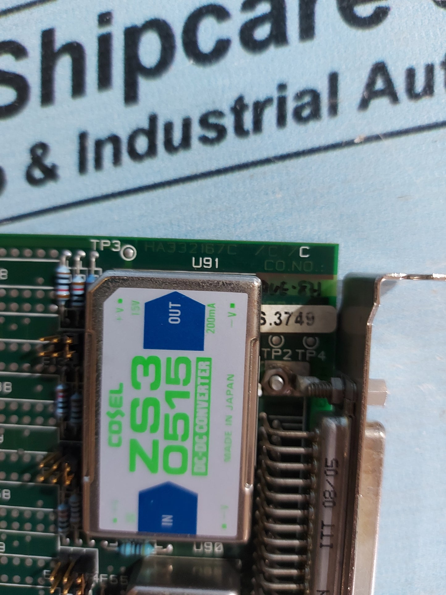 NORCONTROL NA1030 I/O SERIAL INTERFACE & POWER CARD