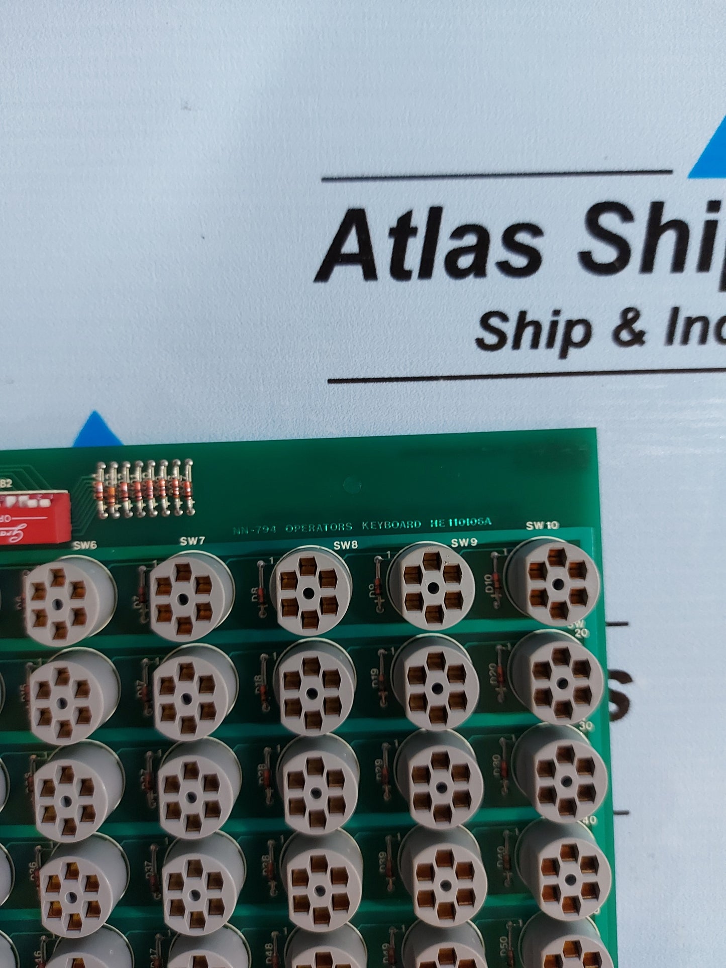 NORCONTROL NN-794 OPERATORS KEYBOARD HE11016A