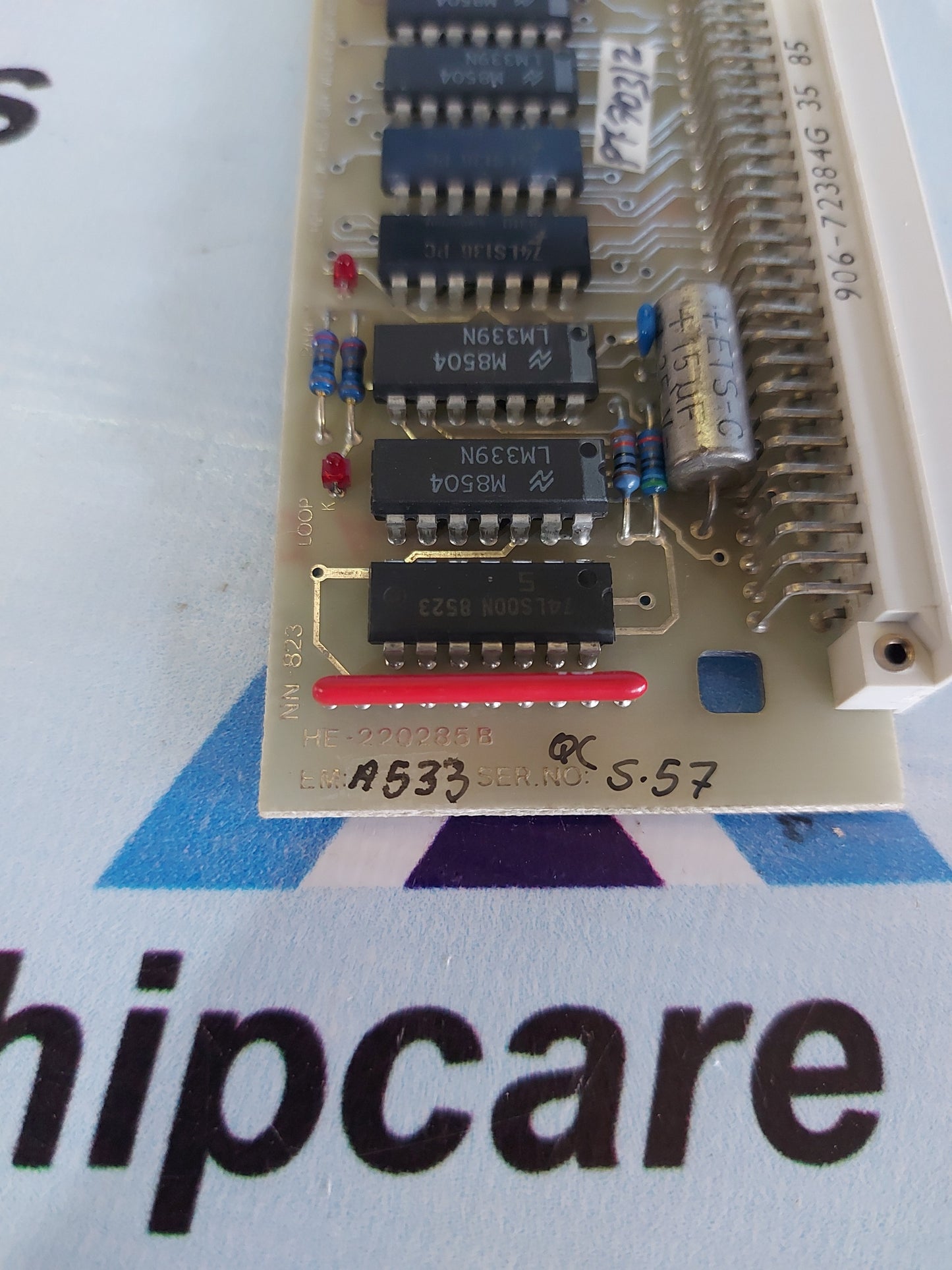 NORCONTROL NN-823 ERROR DETECTION VALVE DRIVE HE-220285 B