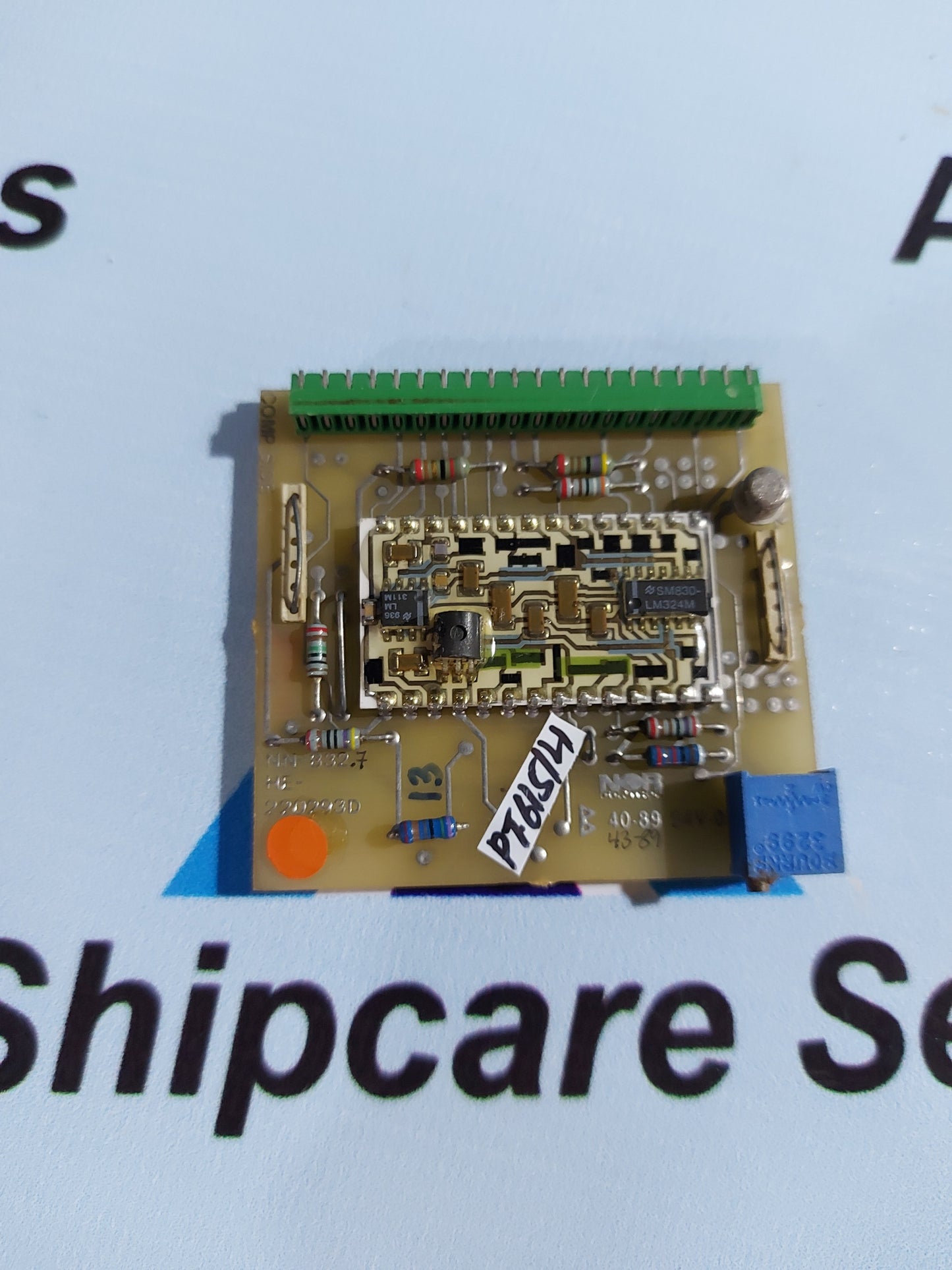 NORCONTROL NN-832.7 HE-220293D ANALOG INPUT ADAPTOR