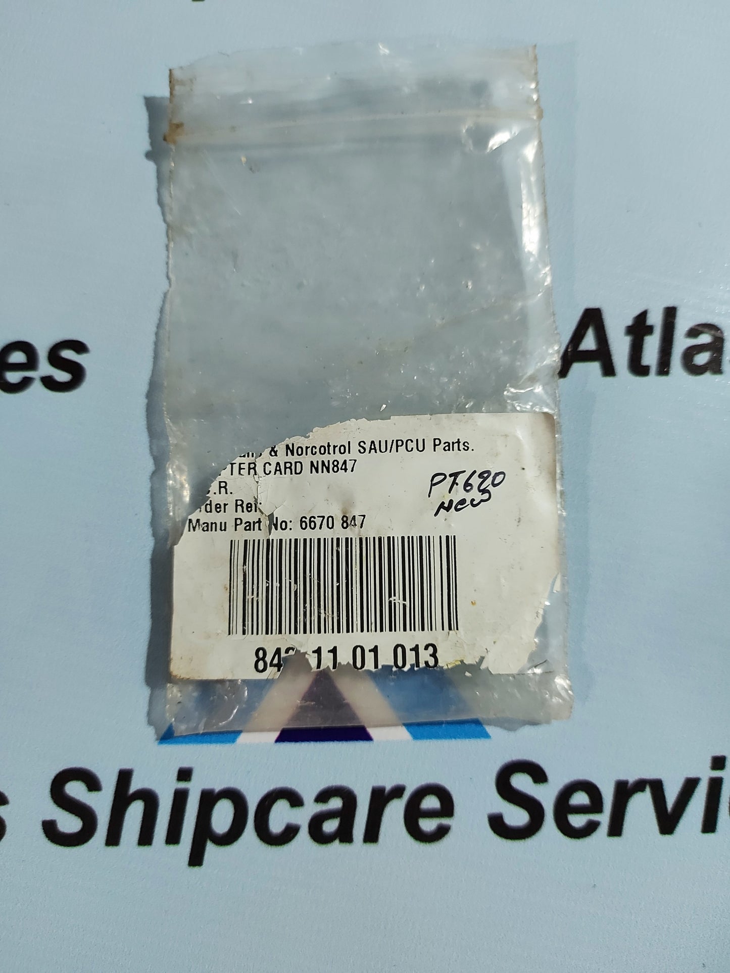 NORCONTROL NN 847 HE 220333B AC VOLTAGE/FREQUENCY INPUT ADAPTOR