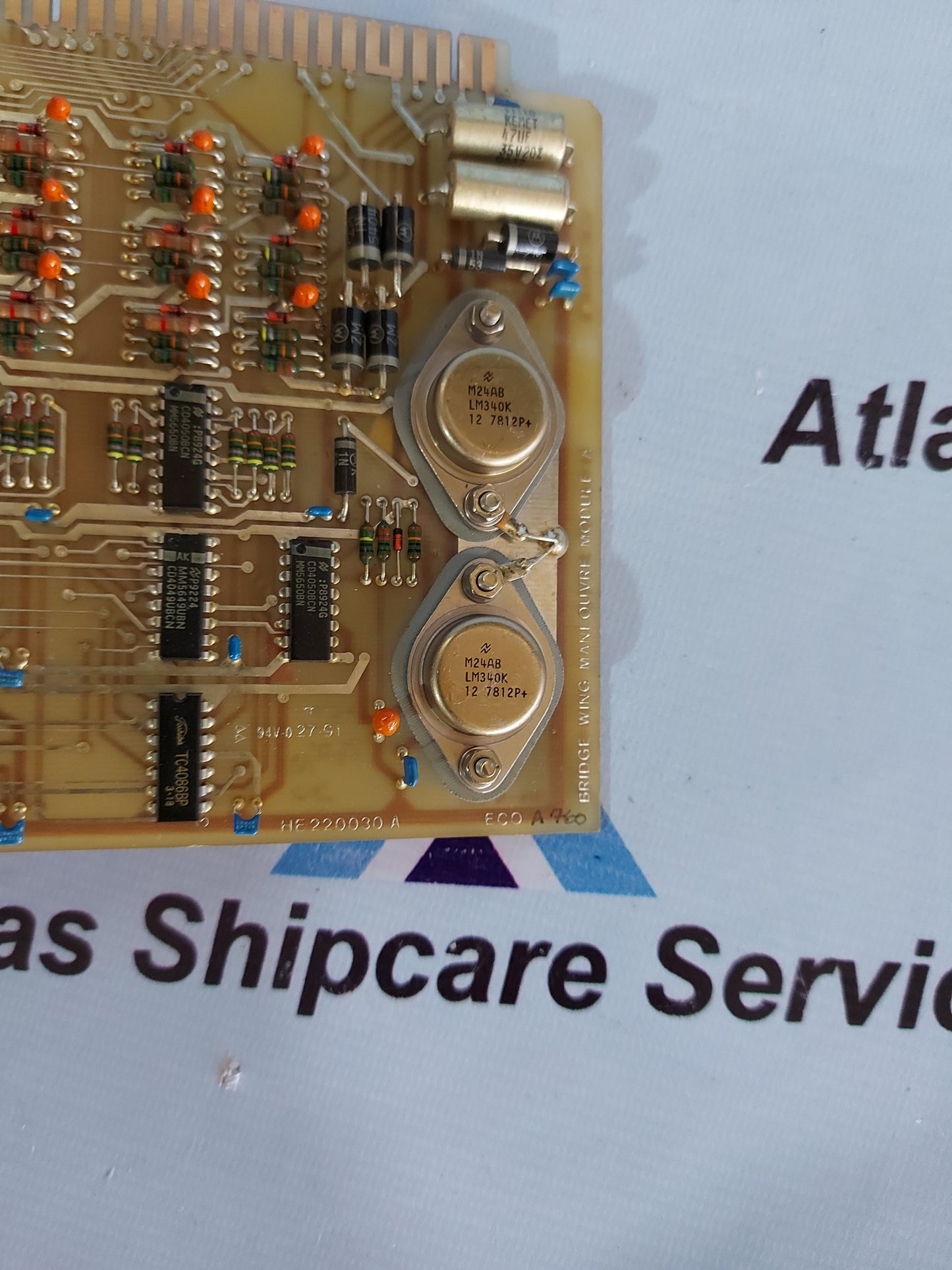 NORCONTROL NN-N051 BRIDGE WING MANEOUVRF MODULE