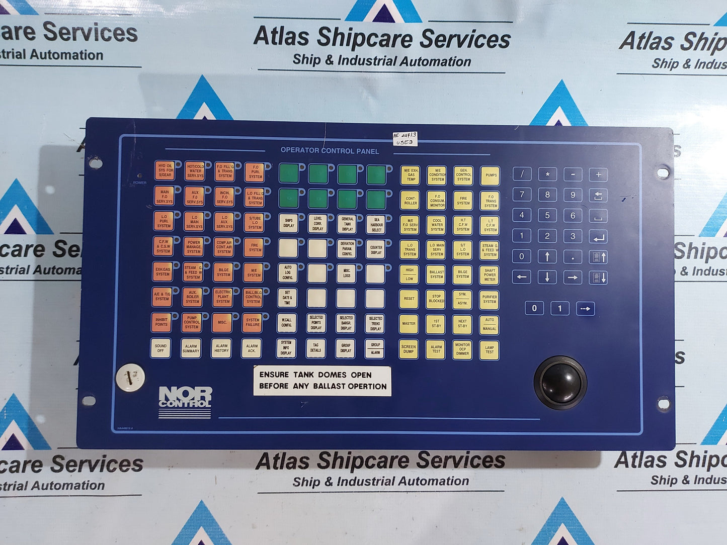 NORCONTROL OCP 8810 OPERATOR CONTROL PANEL 8100193