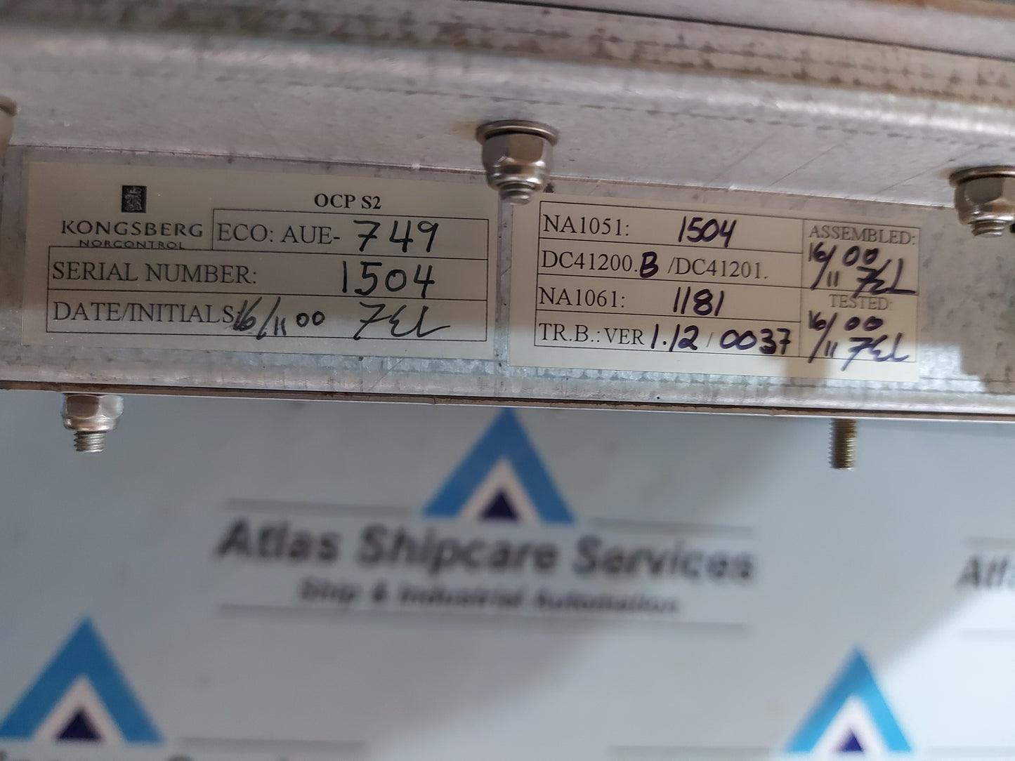 NORCONTROL OCP 8810 OPERATOR CONTROL PANEL 8100193