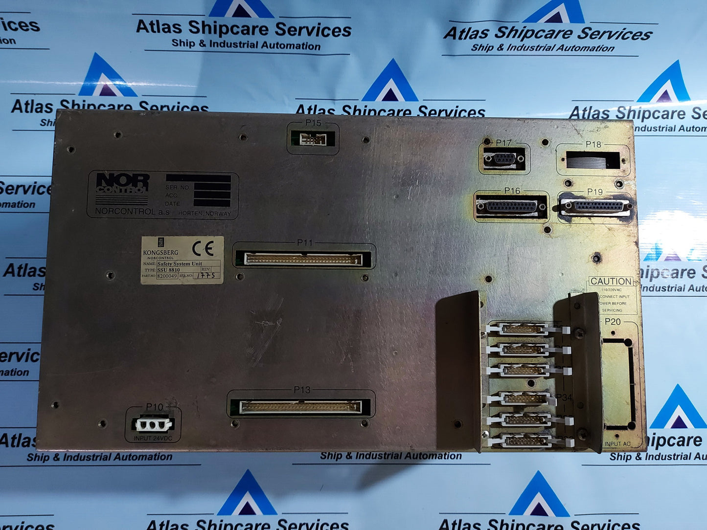 NORCONTROL SSU 8810 SAFETY SYSTEM UNIT P/N : 8200049