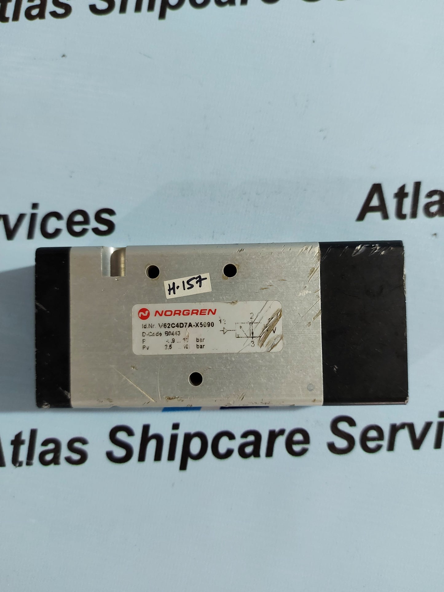 NORGREN V62C4D7A-X5090 PNEUMATIC CONTROL VALVE H57