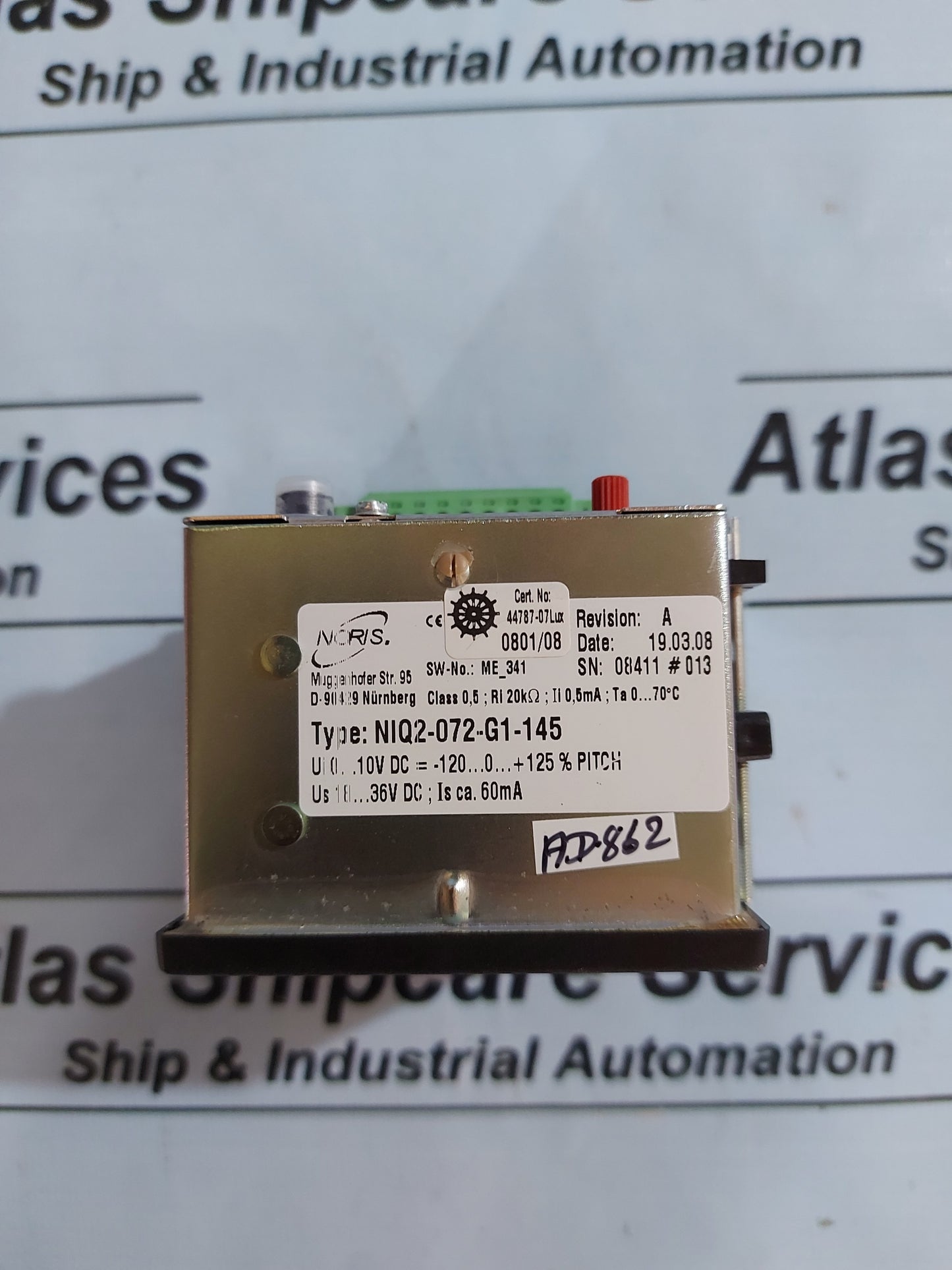 NORIS NIQ2-072-G1-145 INDICATOR