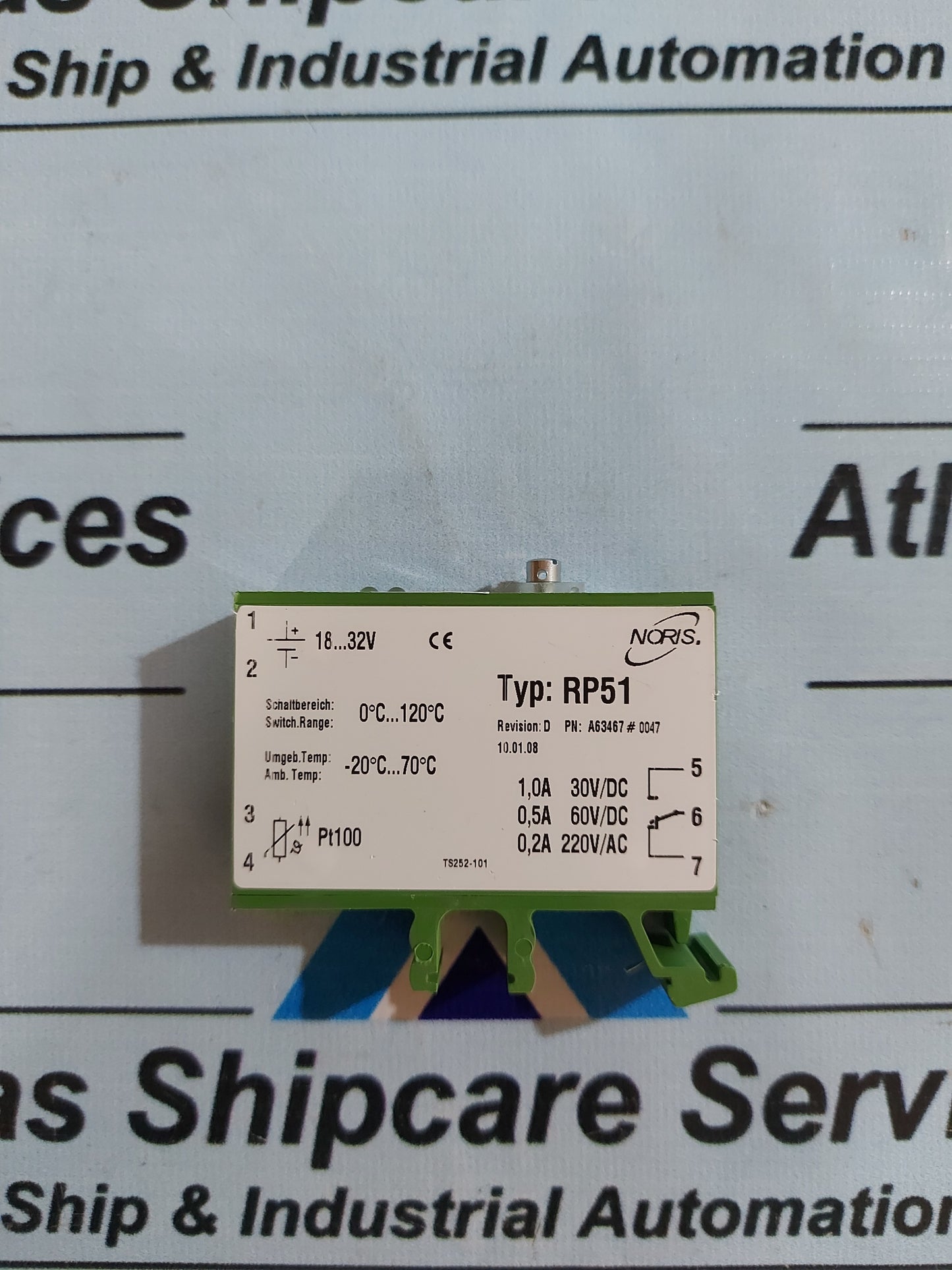 NORIS RP51 TEMPERATURE SWITCH