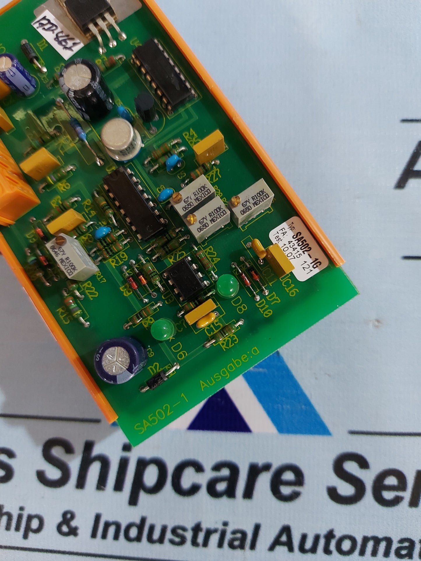 NORIS SA502-1G AUSGABE:a SA502-1