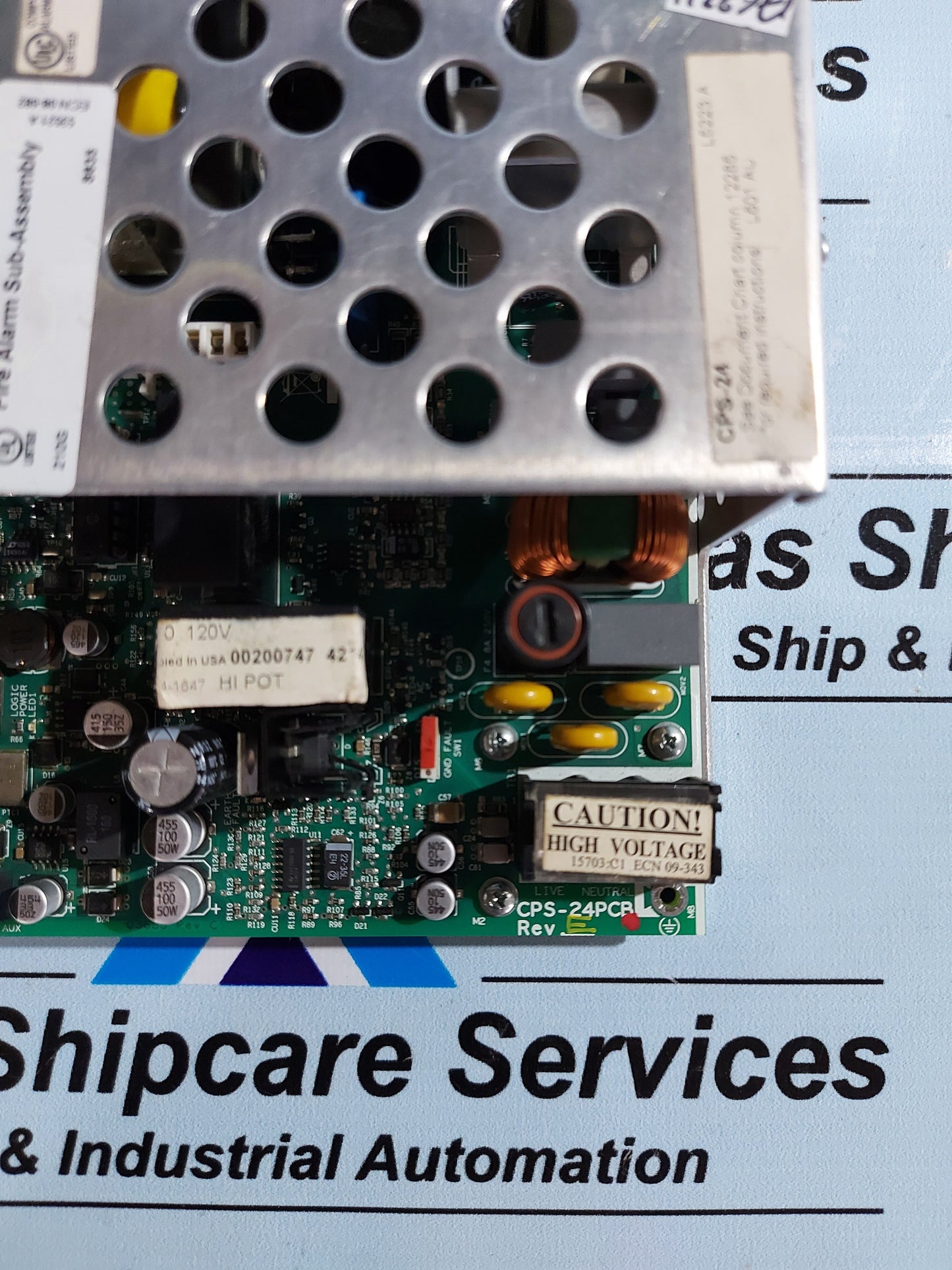 NOTIFIER CPS-24 FIRE ALARM POWER SUPPLY