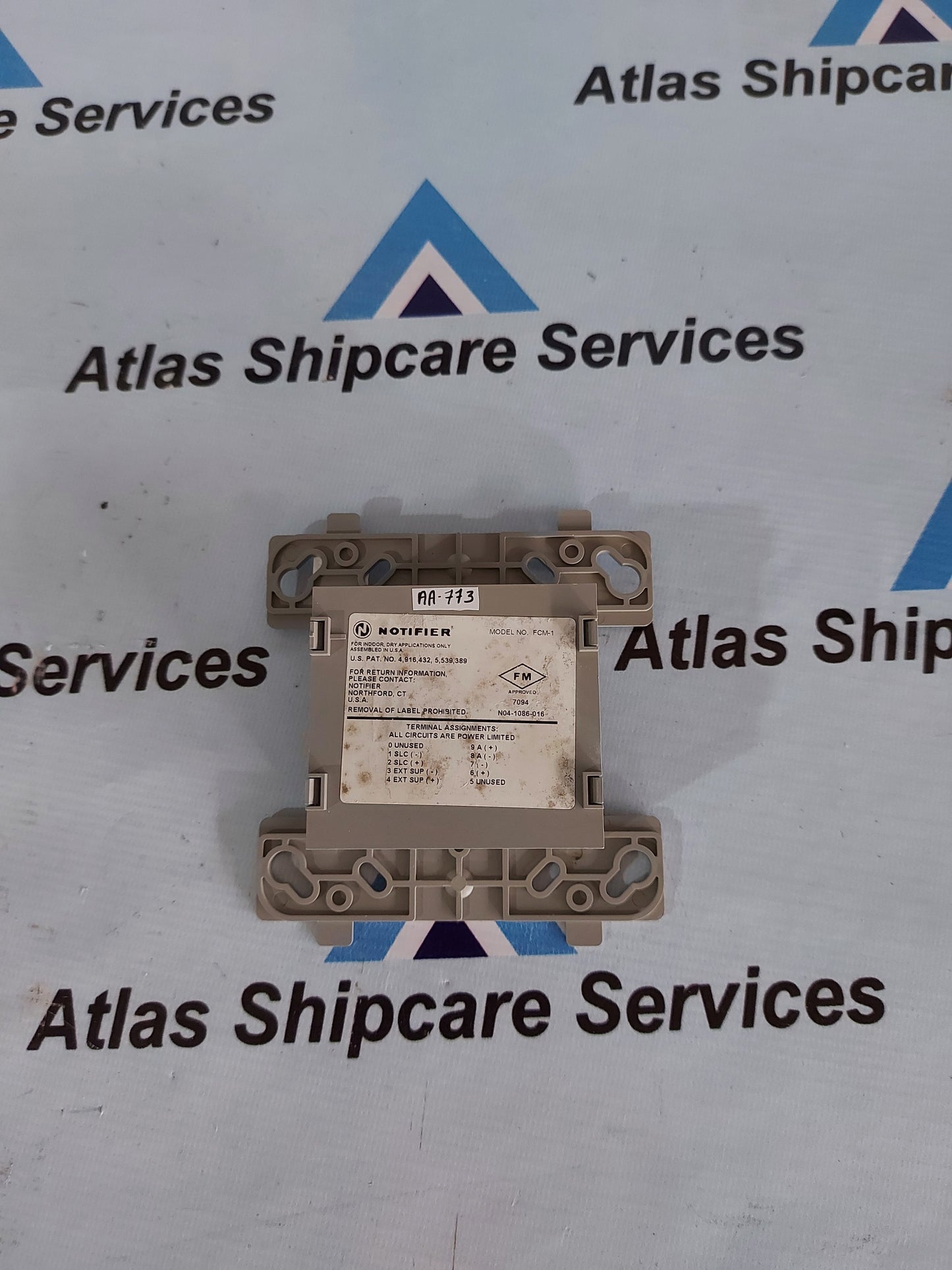 NOTIFIER FCM-1 CONTROL MODULE