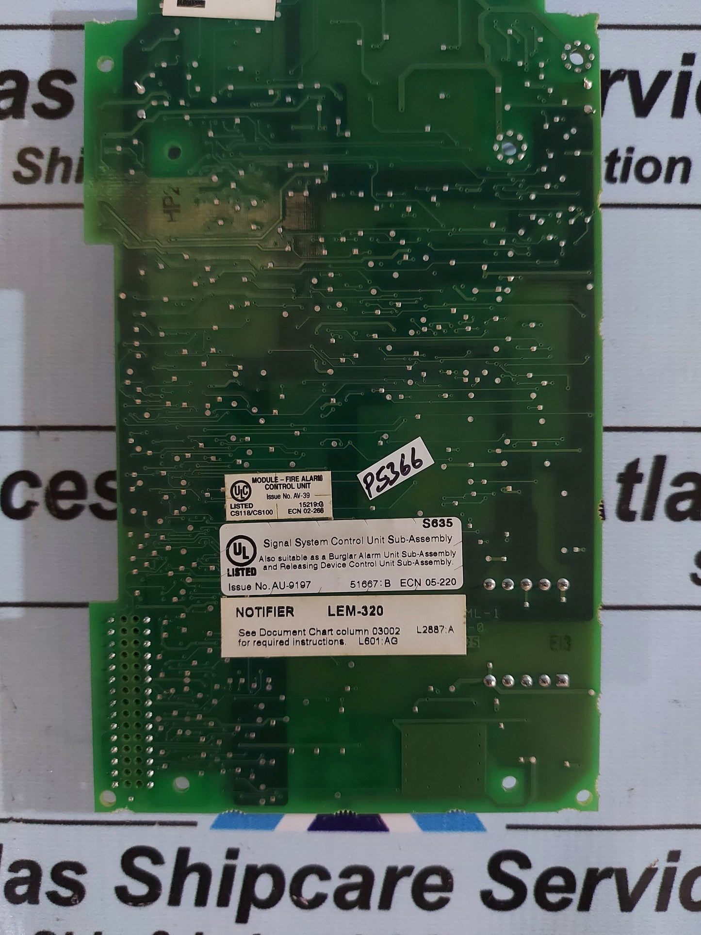 NOTIFIER LEM-320 FIRE ALARM LOOP EXPANDER MODULE