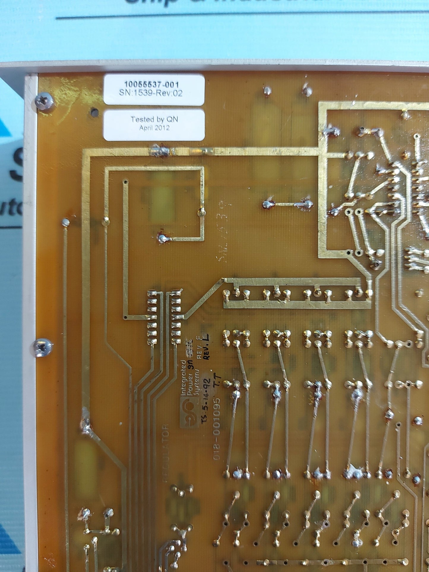 NOV 10055653-001 SCR CONTROL MODULE 1530