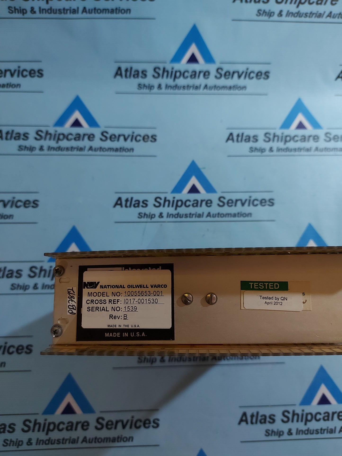 NOV 10055653-001 SCR CONTROL MODULE 1530
