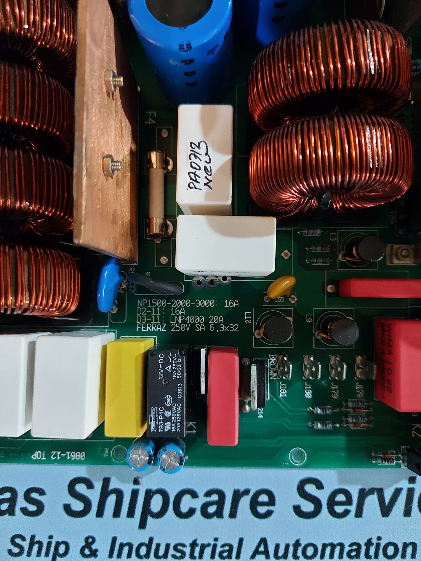 NP1500-2000-3000 16A PCB CARD