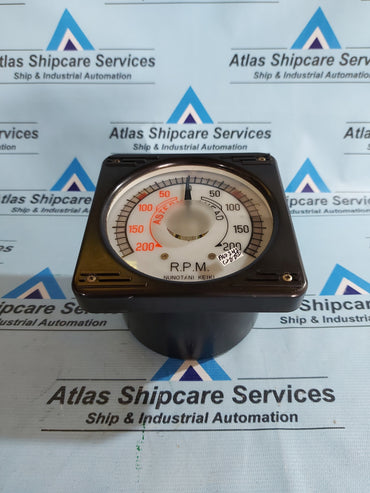 NUNOTANI KEIKI JIS F 8521-FE130K ELECTRIC PROPELLER SHAFT REVOLUTION INDICATOR AG242
