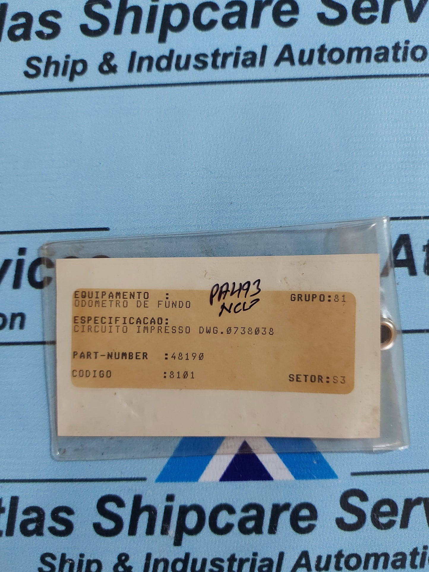 NWG 0738-038 REV.01 PCB CARD