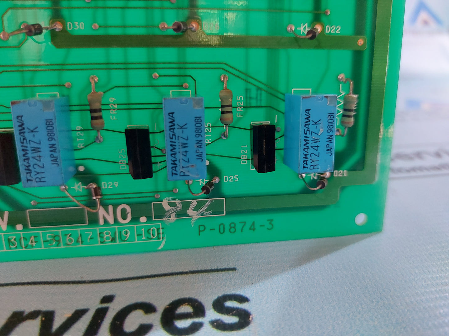 NYC P-0874-3 PCB CARD
