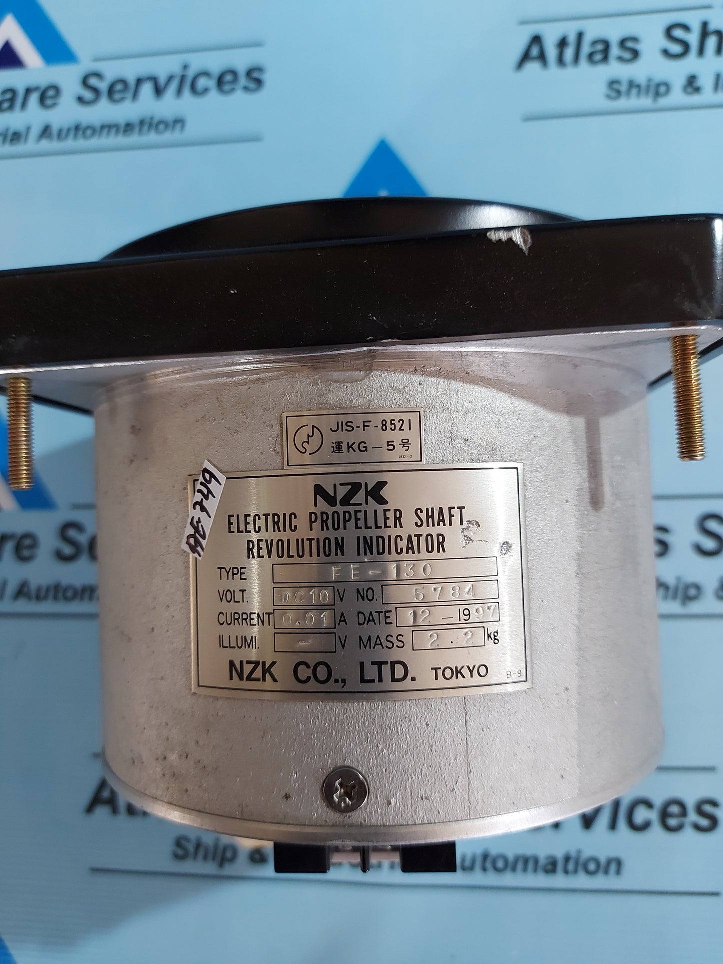 NZK FE-130 ELECTRIC PROPELLER SHAFT REVOLUTION INDICATOR
