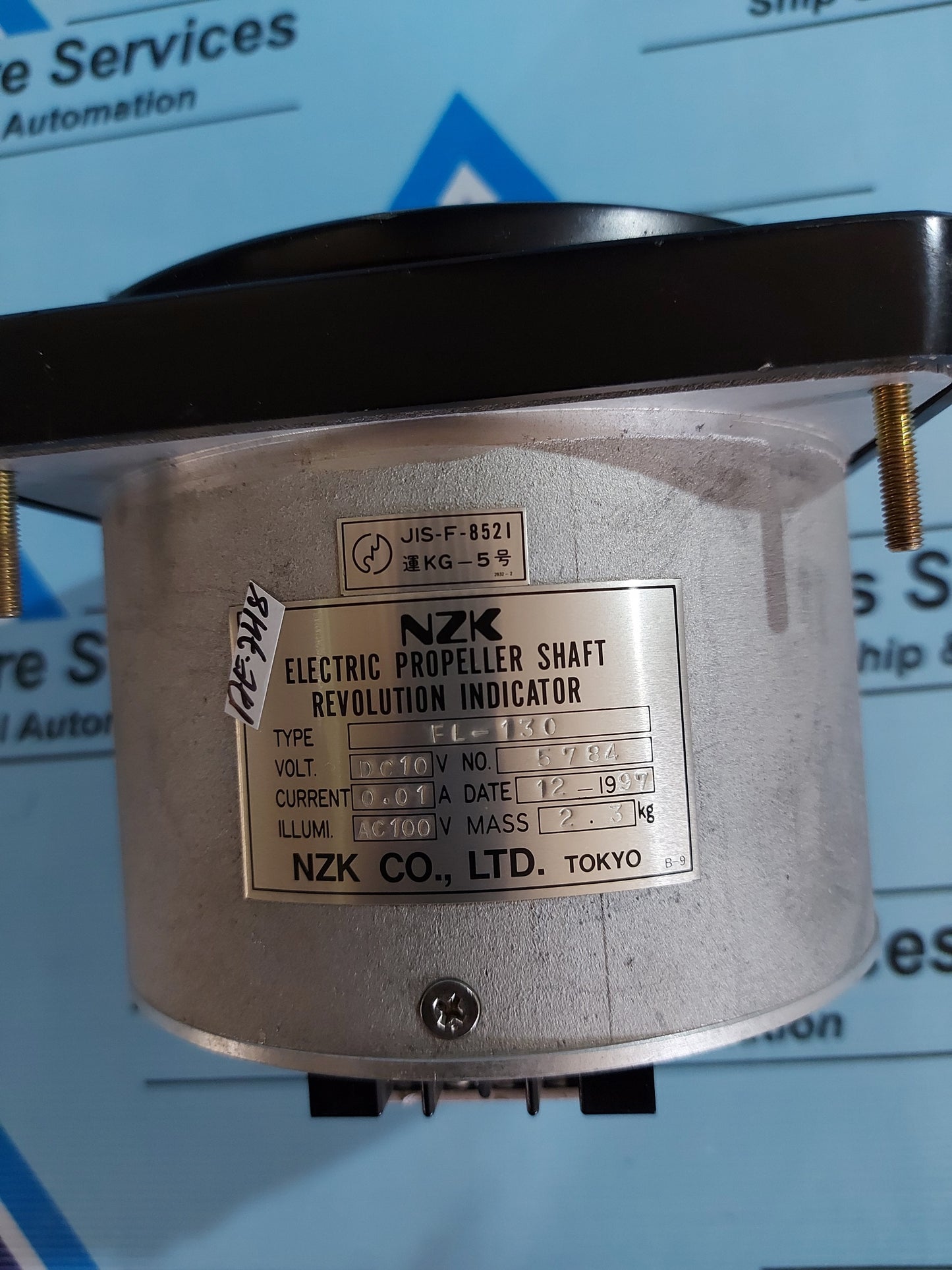 NZK FL-130 ELECTRIC PROPELLER SHAFT REVOLUTION INDICATOR