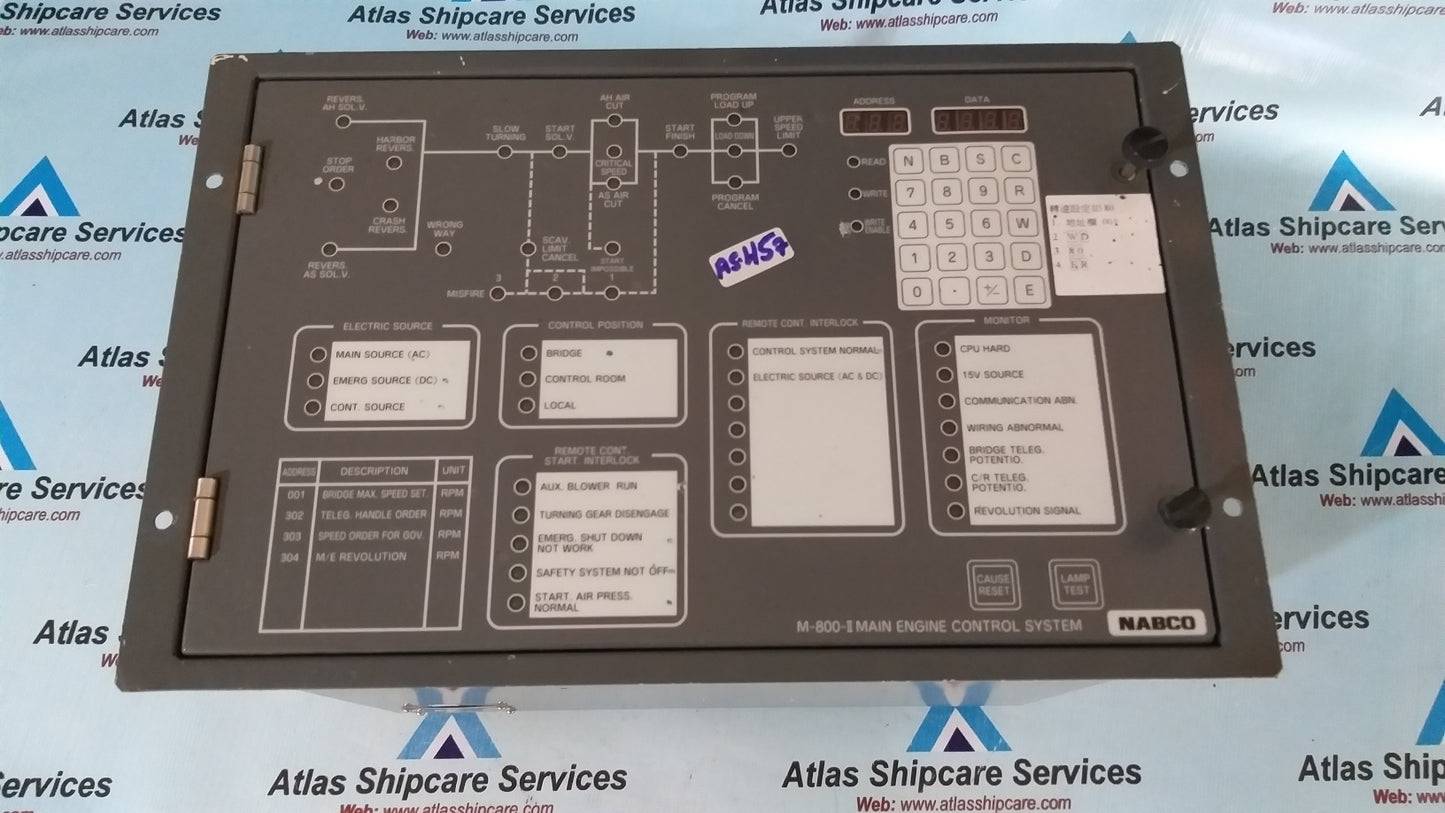 Nabco M-800-II Main Engine Control System