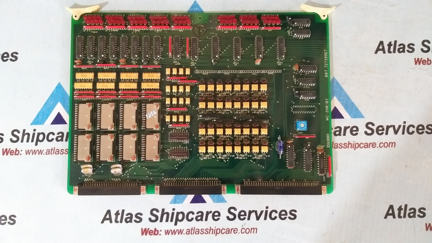 Nabco MC-208-01 887 72739967 Pcb Card
