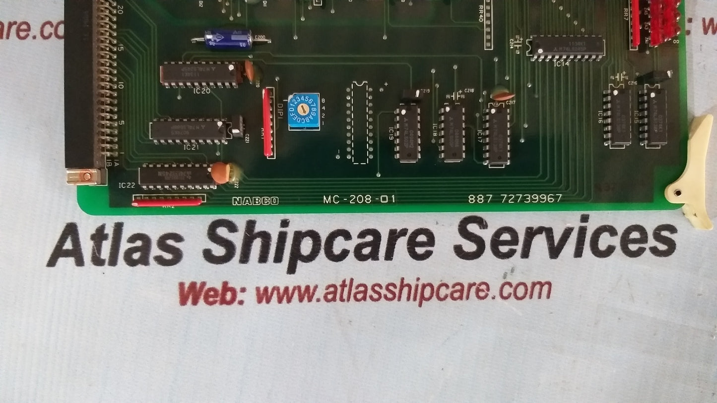 Nabco MC-208-01 887 72739967 Pcb Card